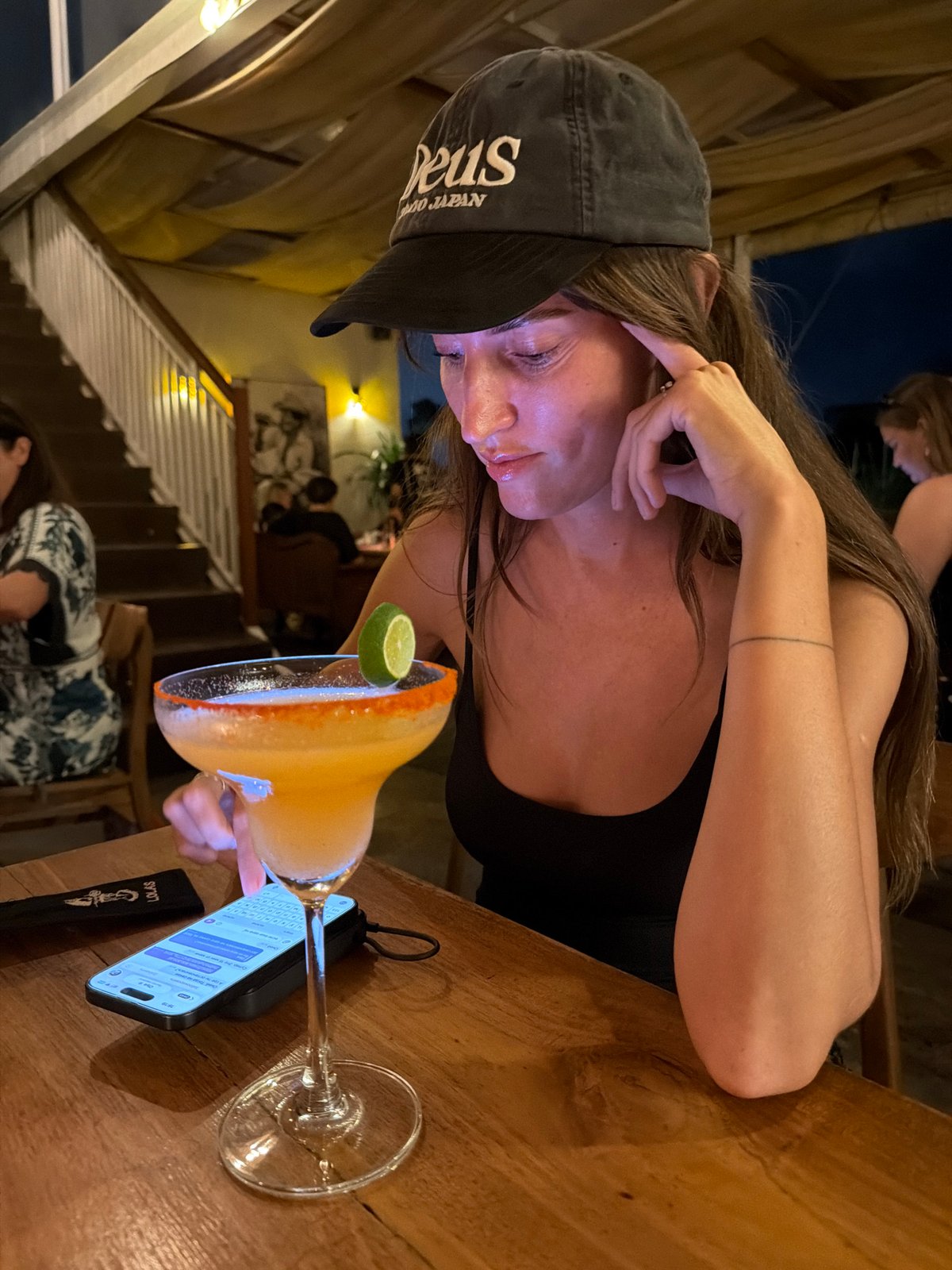 Drinks and pool at a North Kuta bar