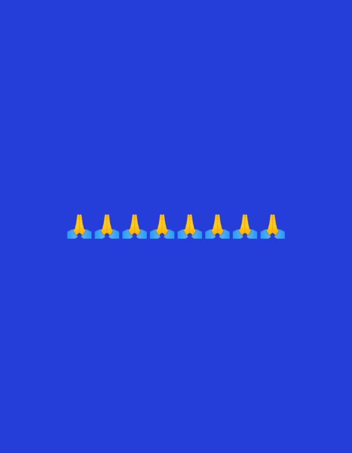Emoji graphics and family sentiment text cards for social sharing