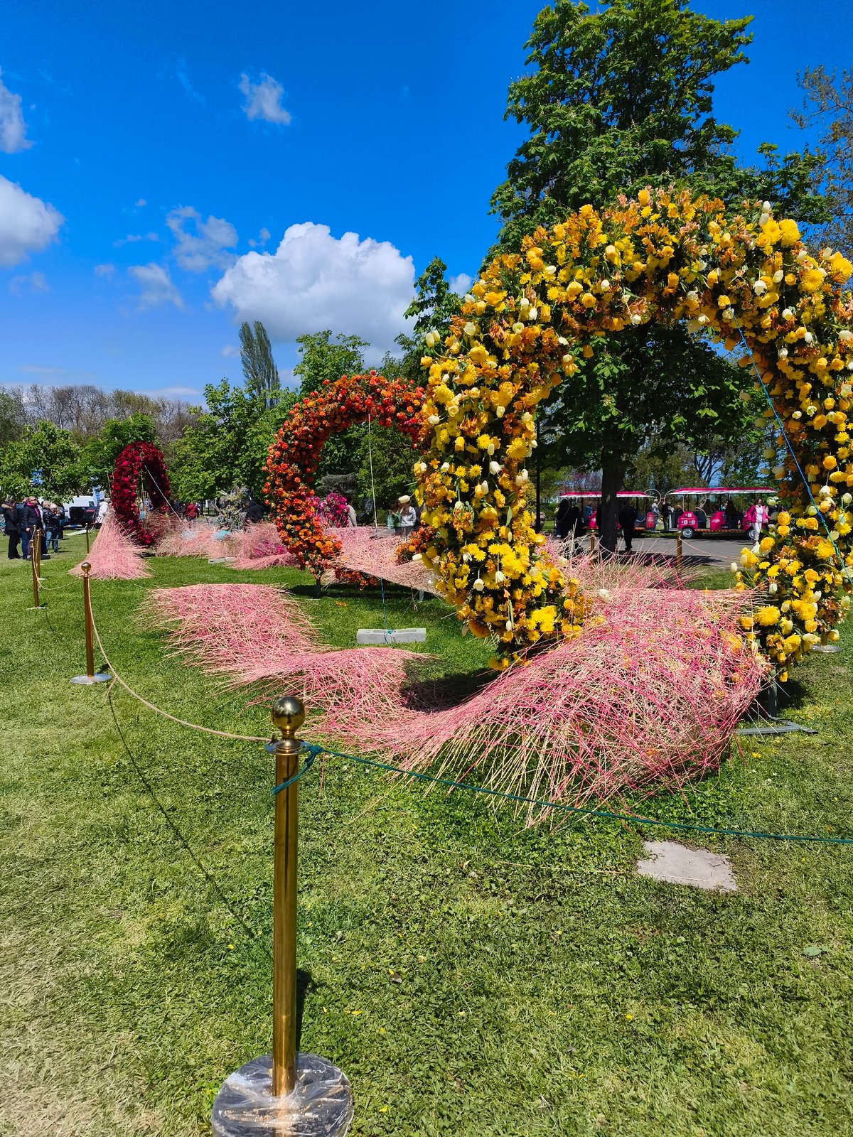 Spring festival showcases flowers, art, electric cars in Burgas