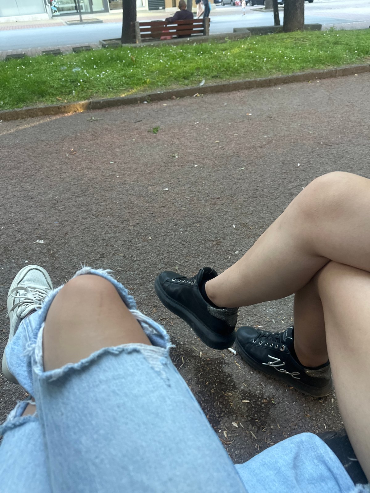 Park hangout session in Shumen with selfies and summer vibes