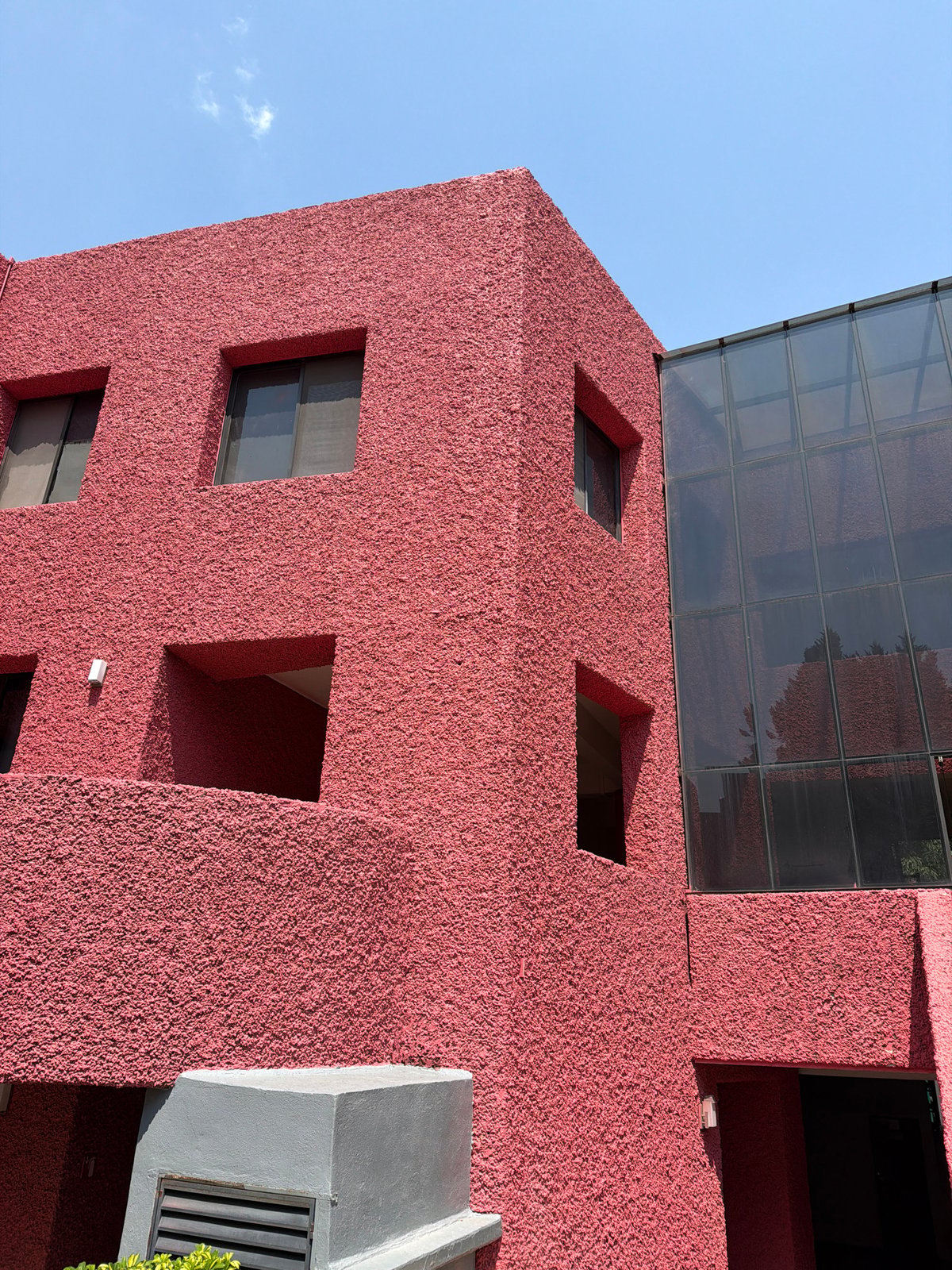 Architectural documentation captured in San Andrés Cholula evening hours