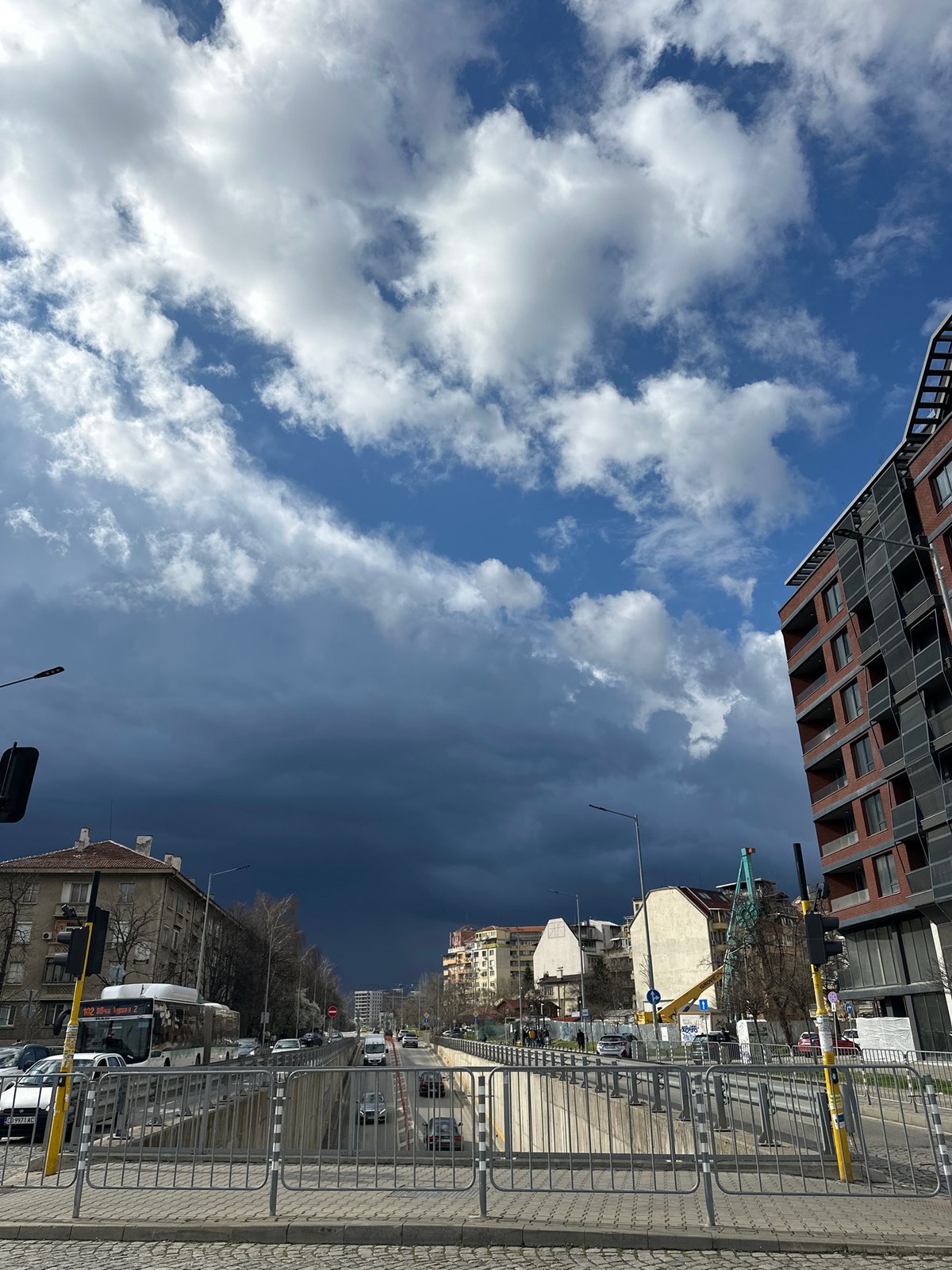 Spring afternoon scenes captured in Sofia's urban and park areas