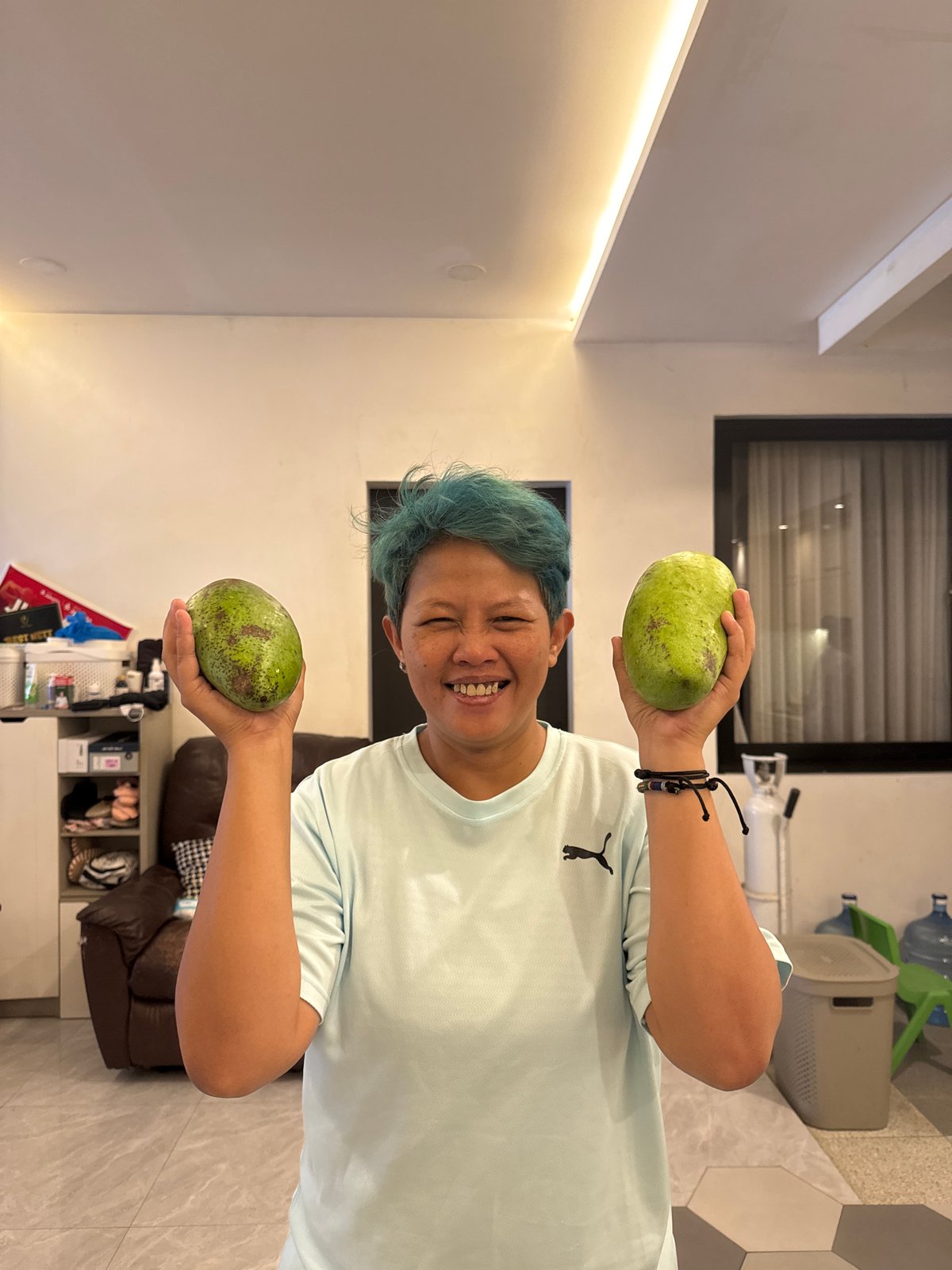Food preparation and display activities captured in Bekasi homes
