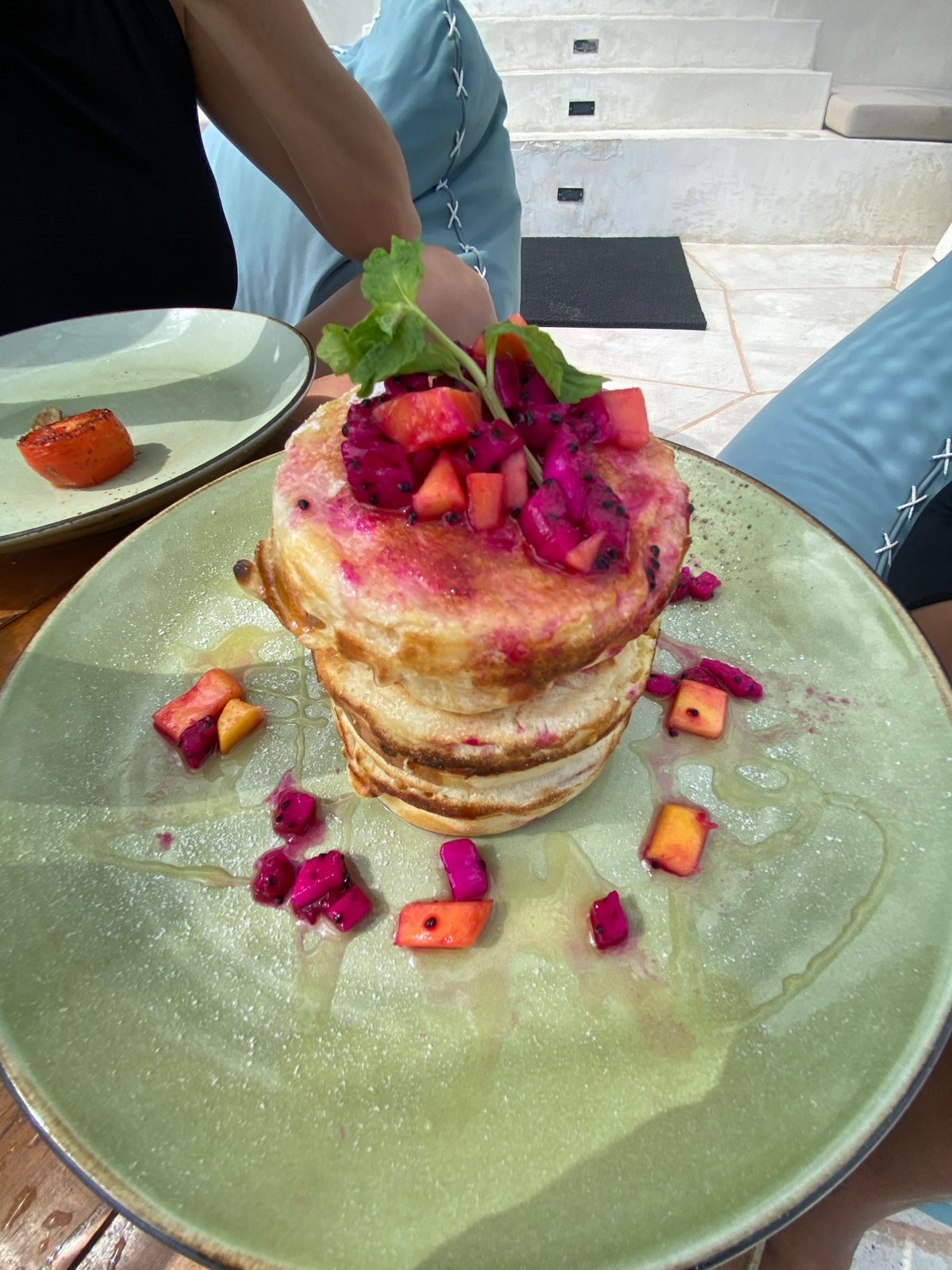 Poolside, coastal, and food moments across Nusa Penida