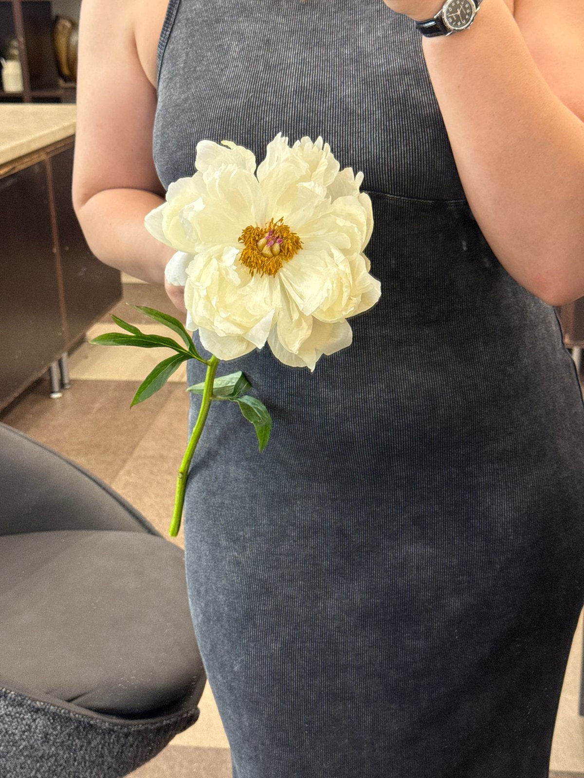Fresh peony bouquet from BANKETKA, multiple angles