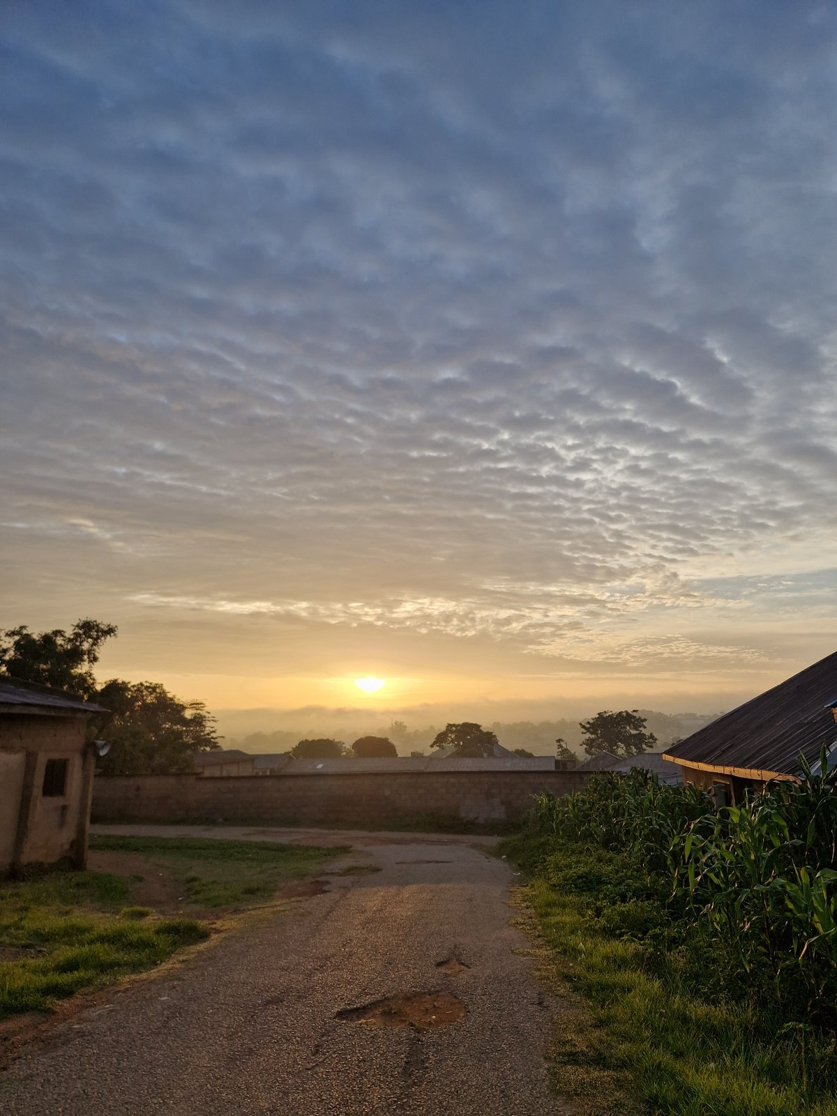 Morning foot traffic and daily routines on African urban streets