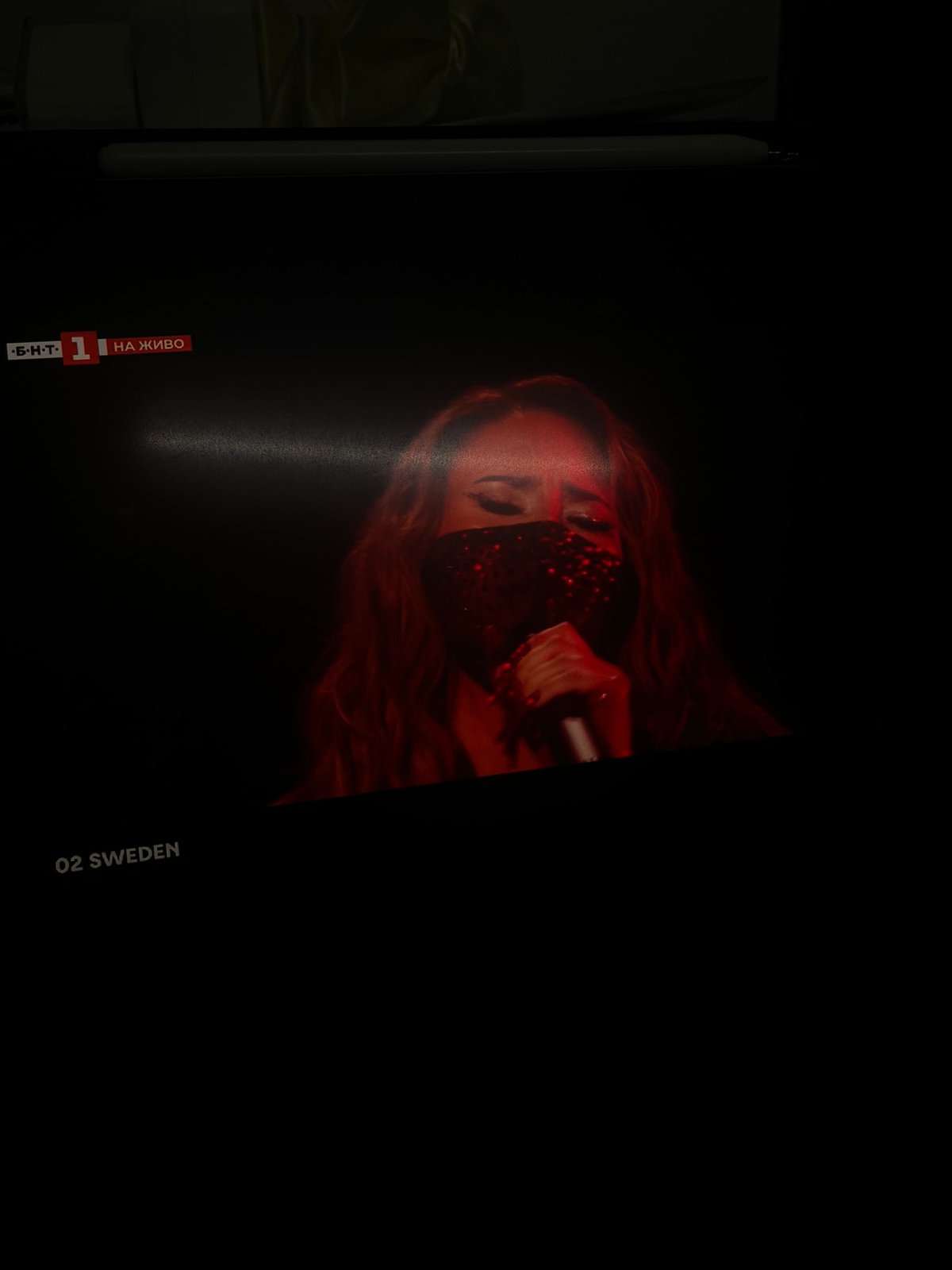 Eurovision broadcasts captured across multiple screens and devices