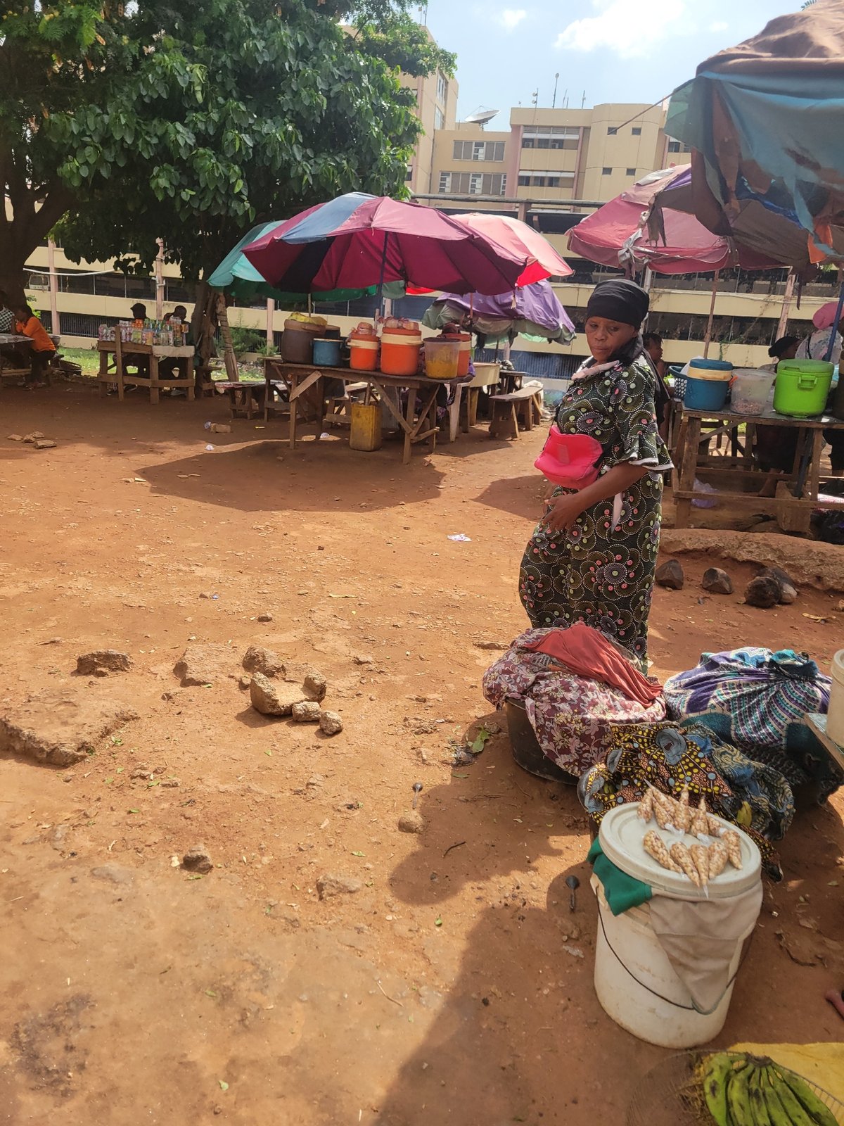 Morning life unfolds across Abuja markets and offices