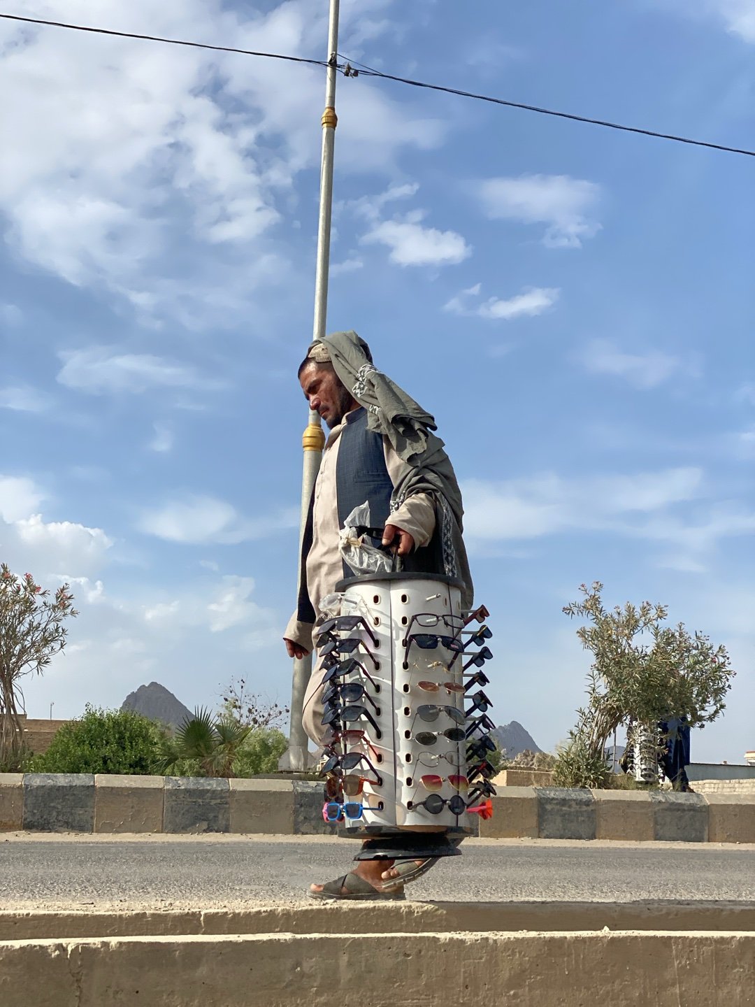 Daily commerce continues on Kandahar streets