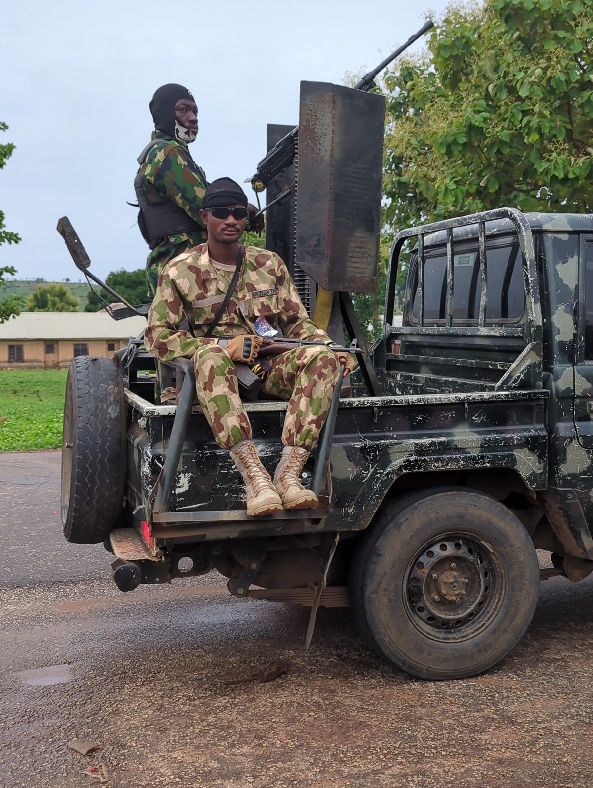 Athletic event with military presence observed in Gidan Waya