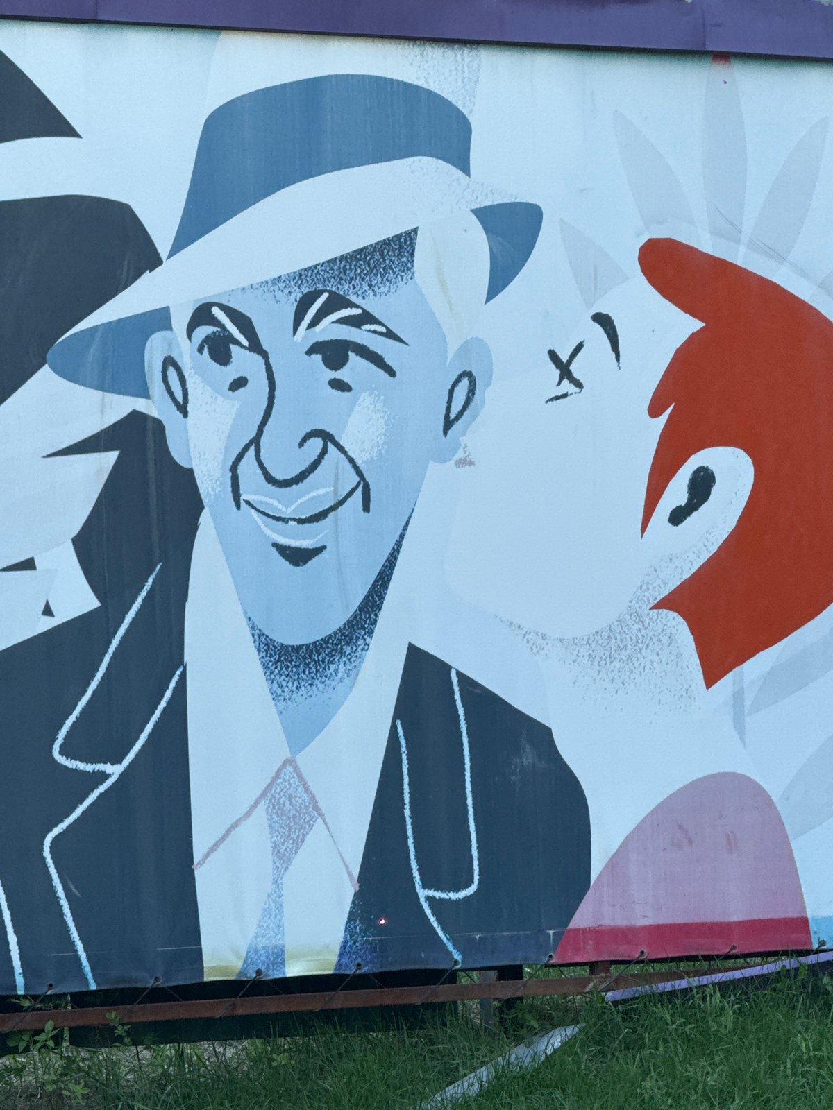 Moscow street art and urban scenes documented during afternoon walk