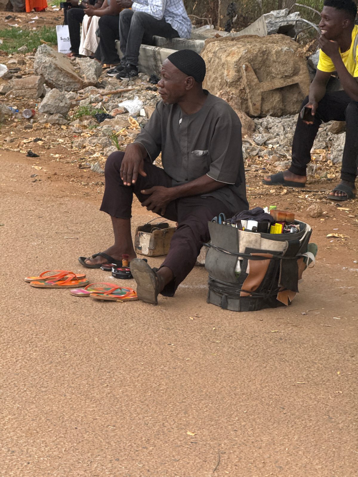 Morning street life documented across Abuja, Nigeria