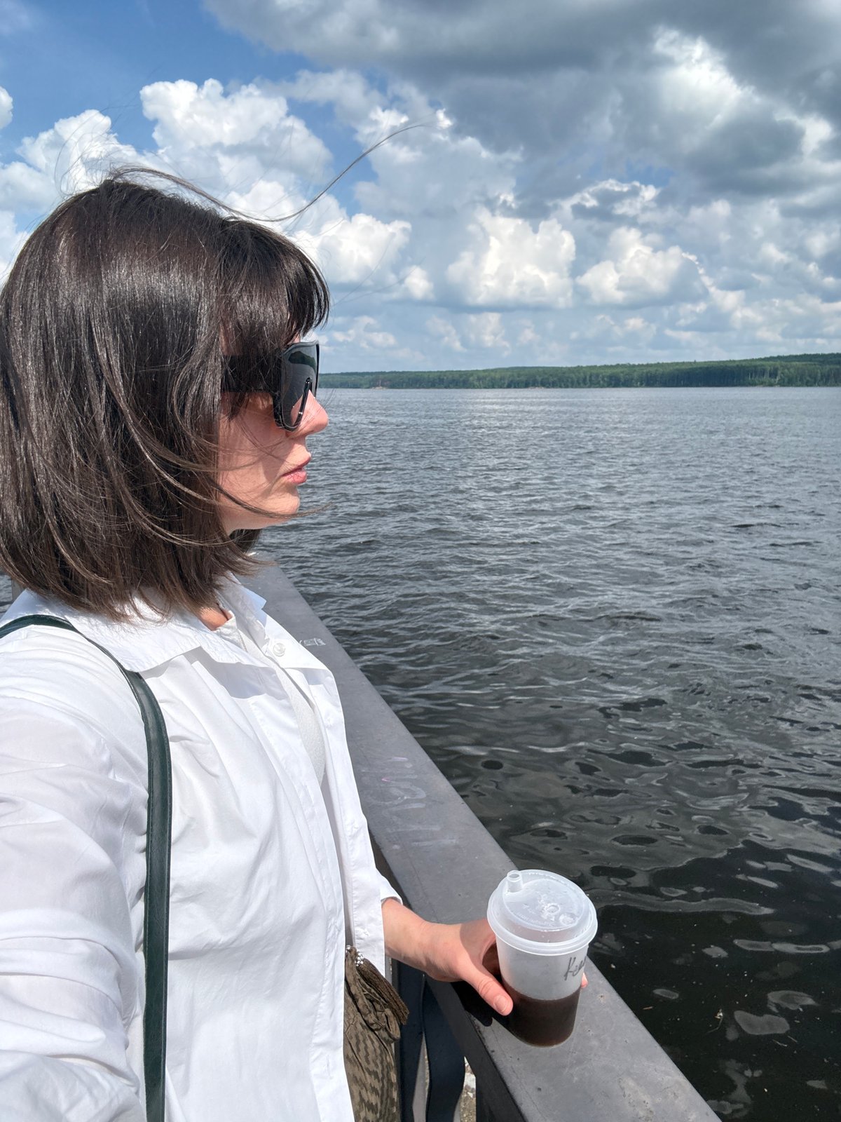 Summer afternoon exploring Chaikovsky's waterfront and forests