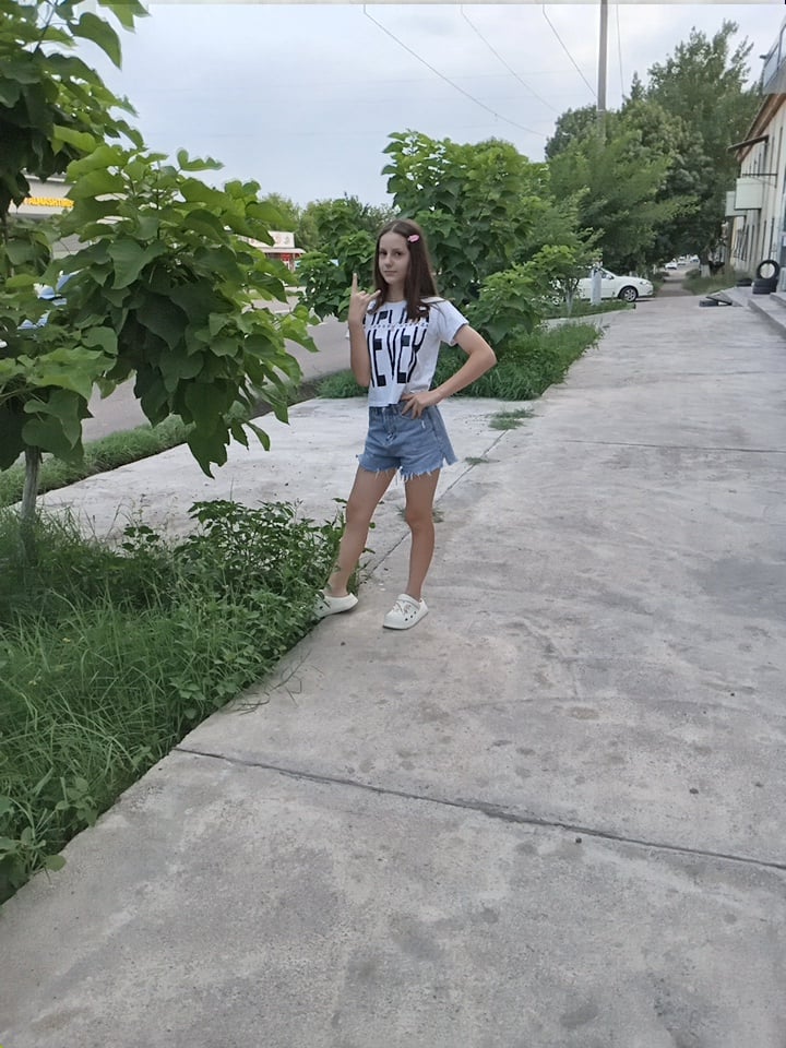 Afternoon street moments in Angren, Uzbekistan