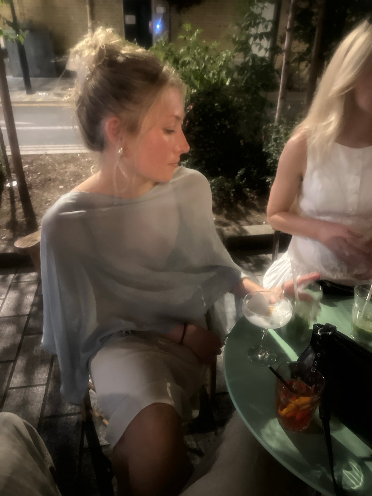 Evening social scenes captured across London locations
