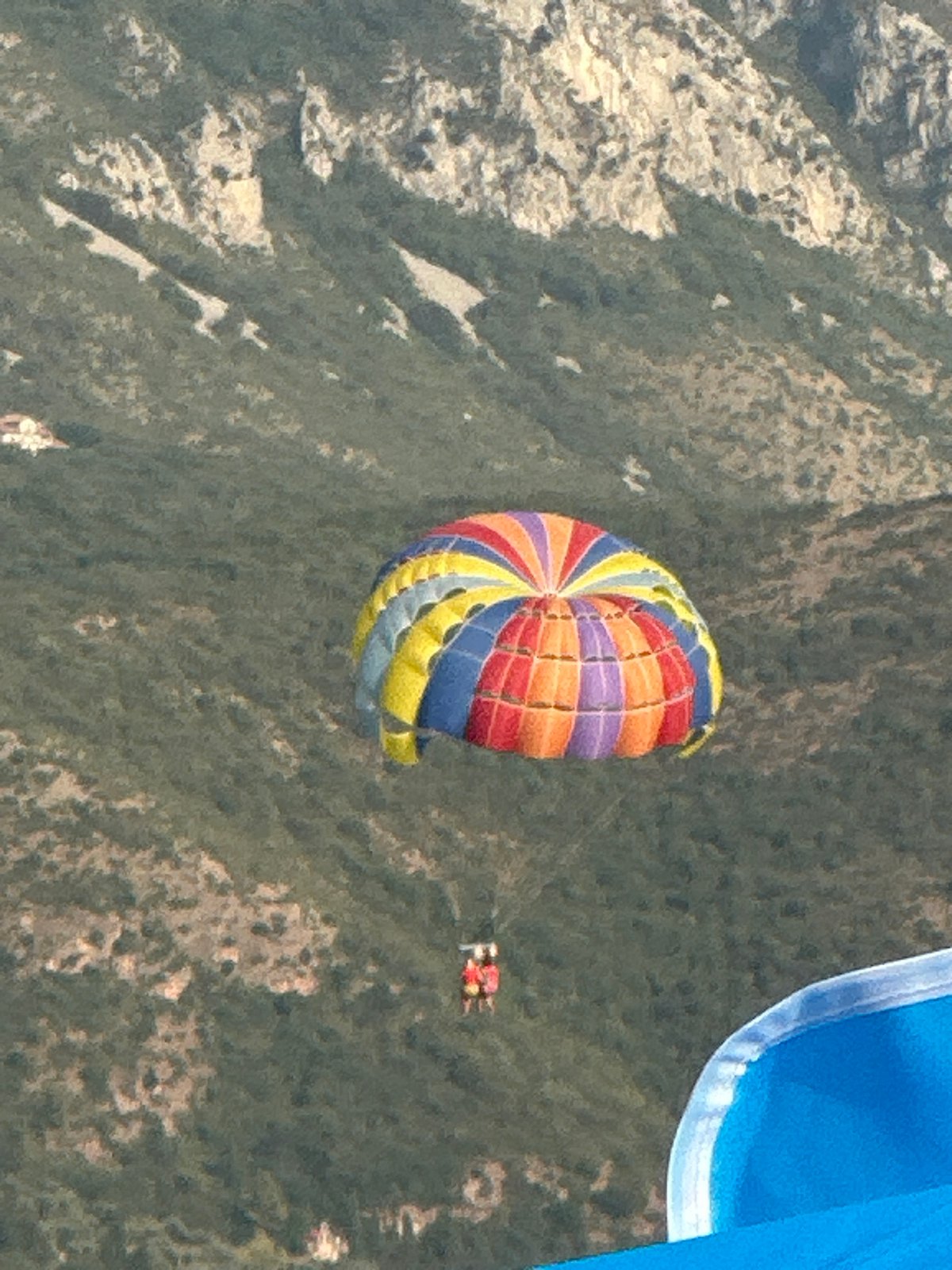 Paragliding, parasailing, and paddleboarding off the Montenegrin coast