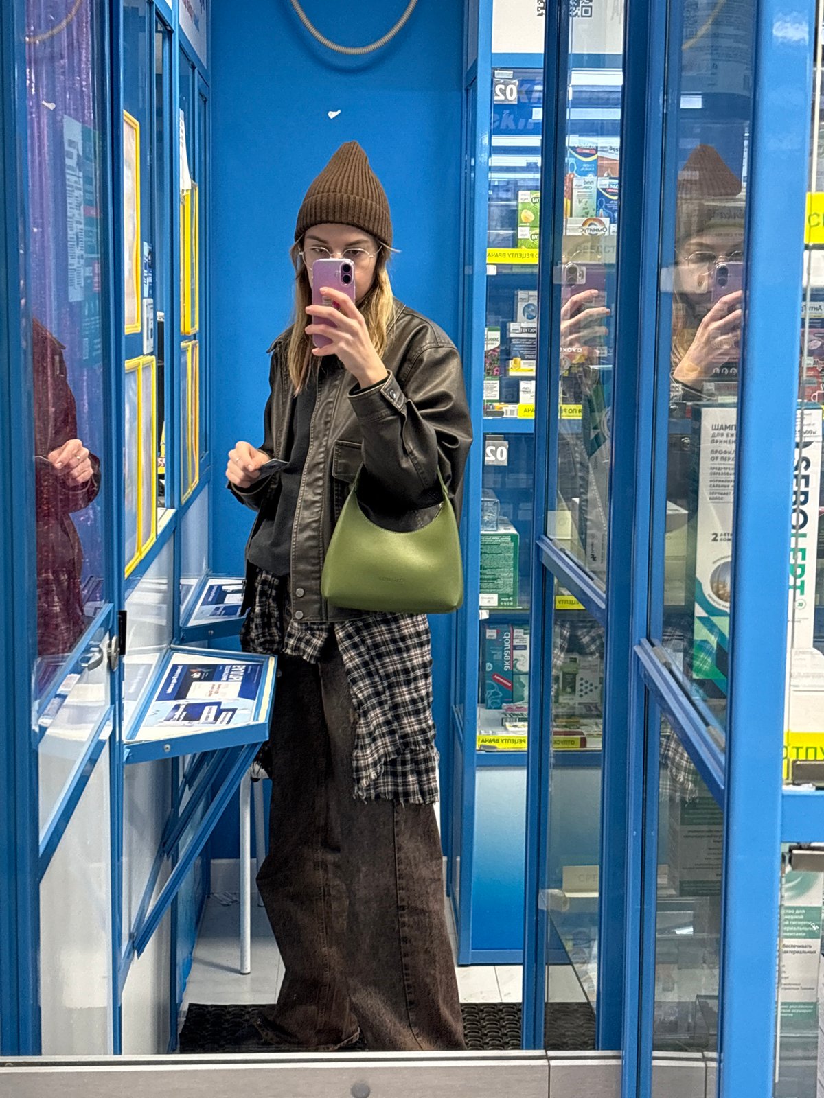 Everyday moments captured in Ust-Ilimsk during overcast spring day