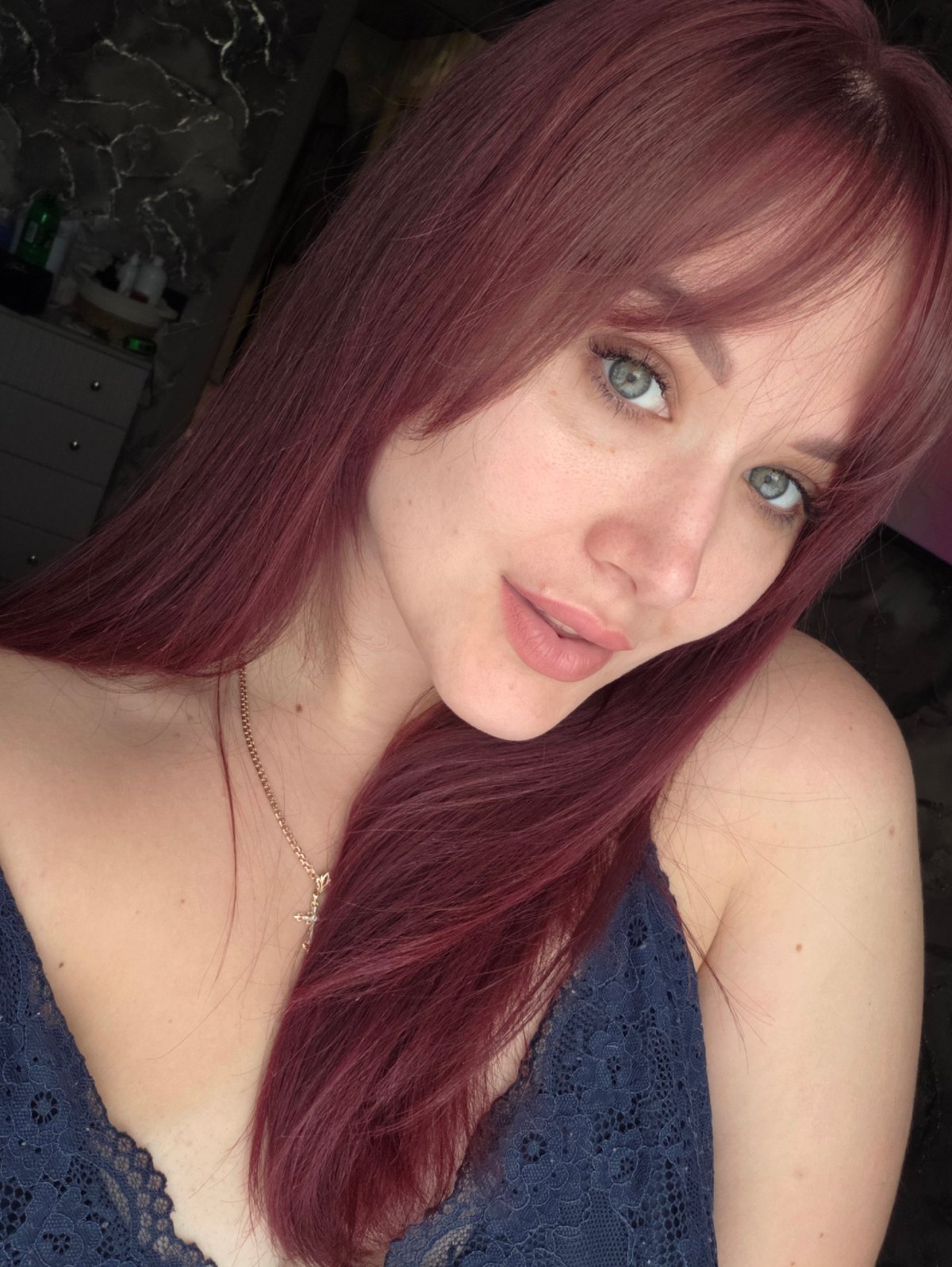 Quick selfie series from an indoor spot in Chaikovsky