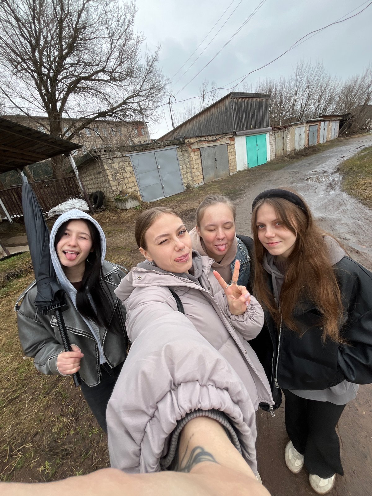 Daily life moments captured in Foki, Russia
