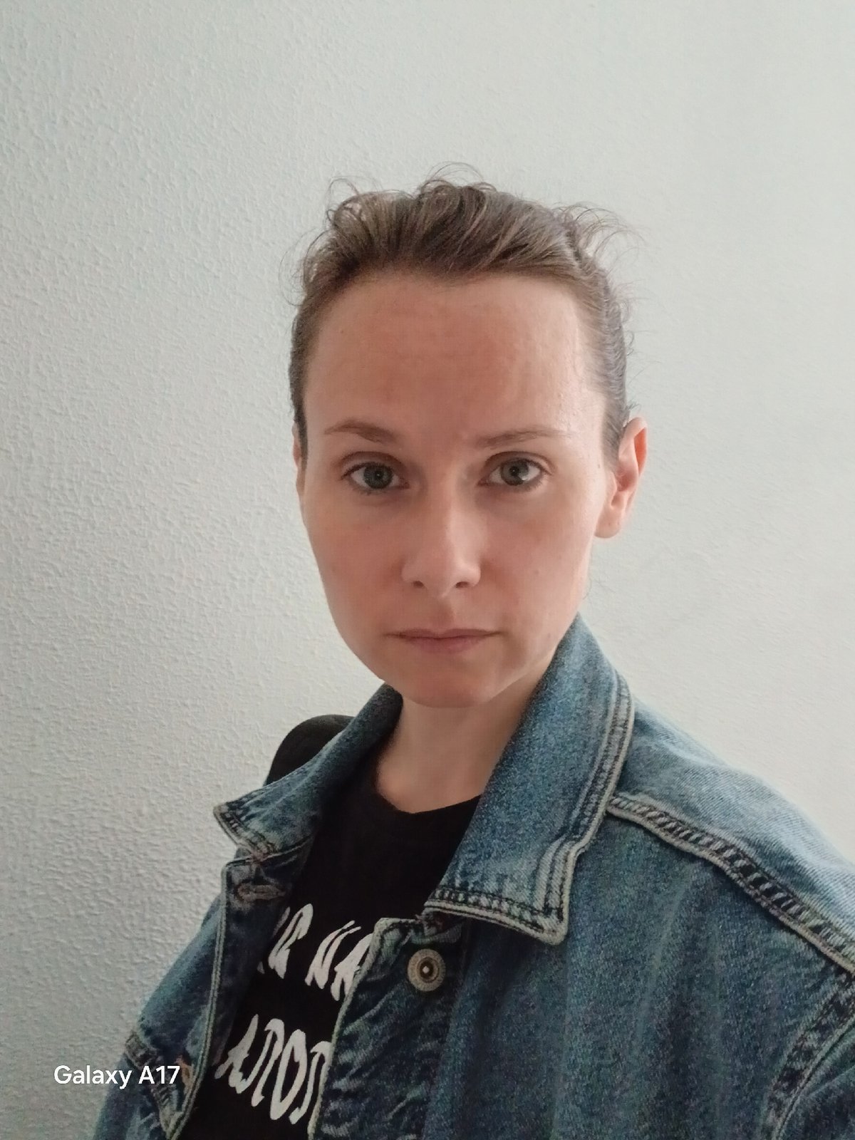 Woman photographed in multiple settings across Yekaterinburg morning