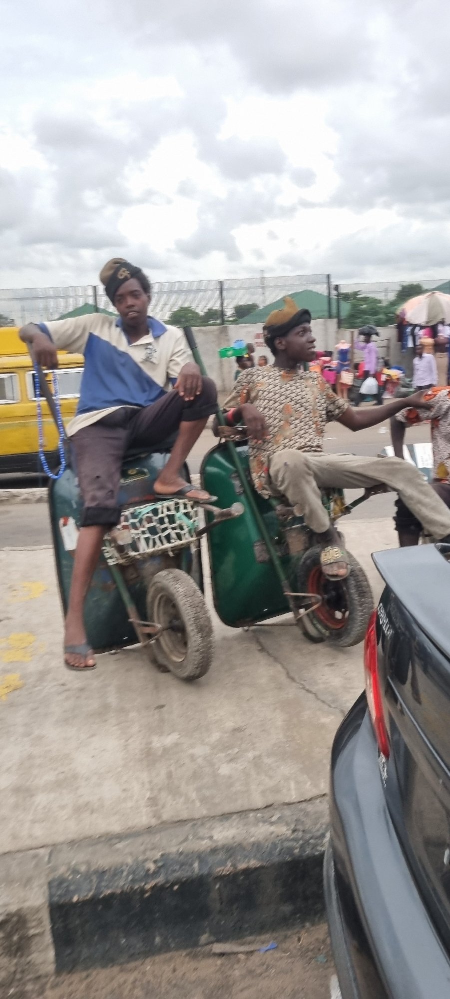 Daily life unfolds in busy Ikeja streets and markets