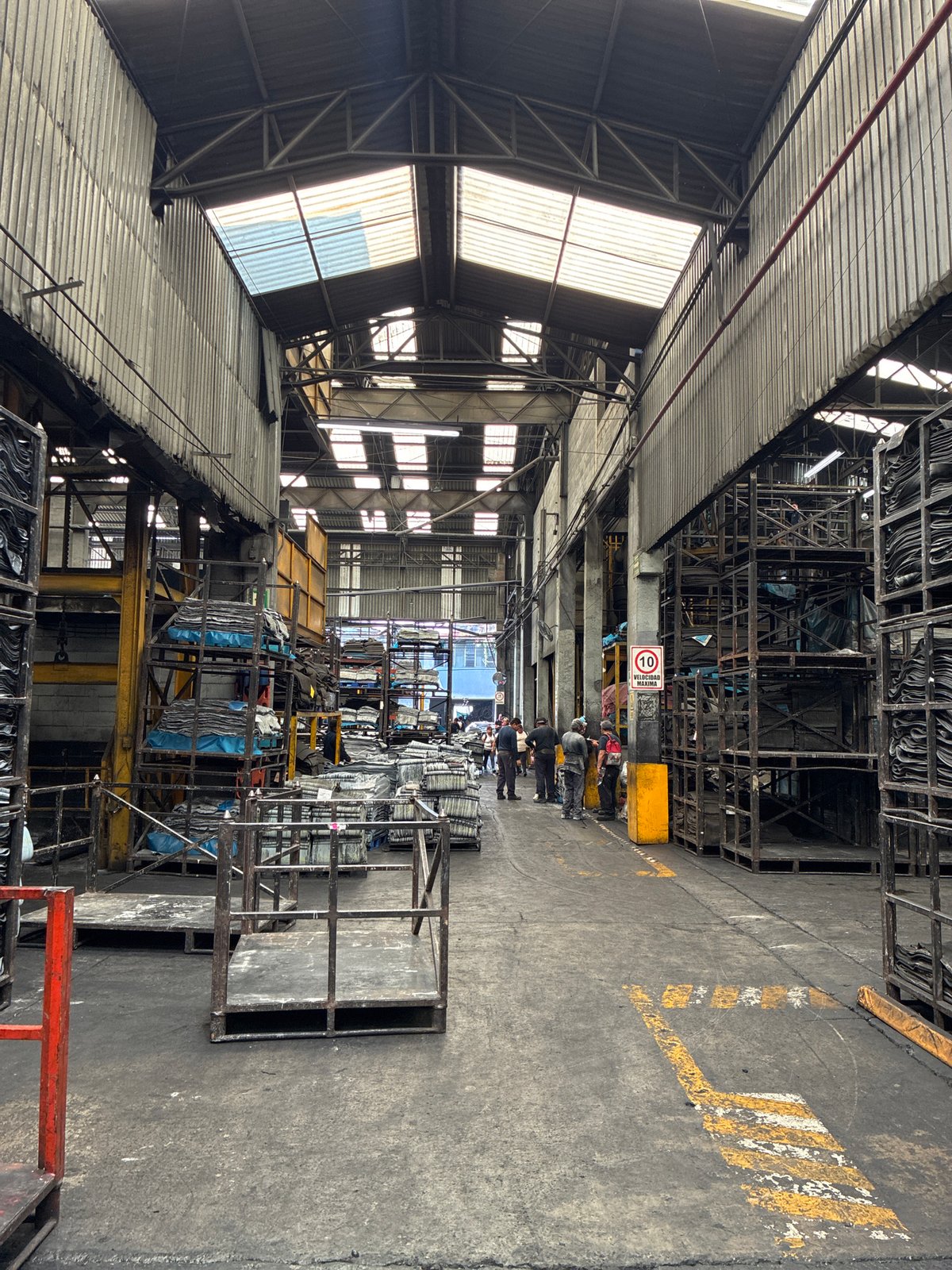 Industrial facility interior documented in Cuautitlán Izcalli