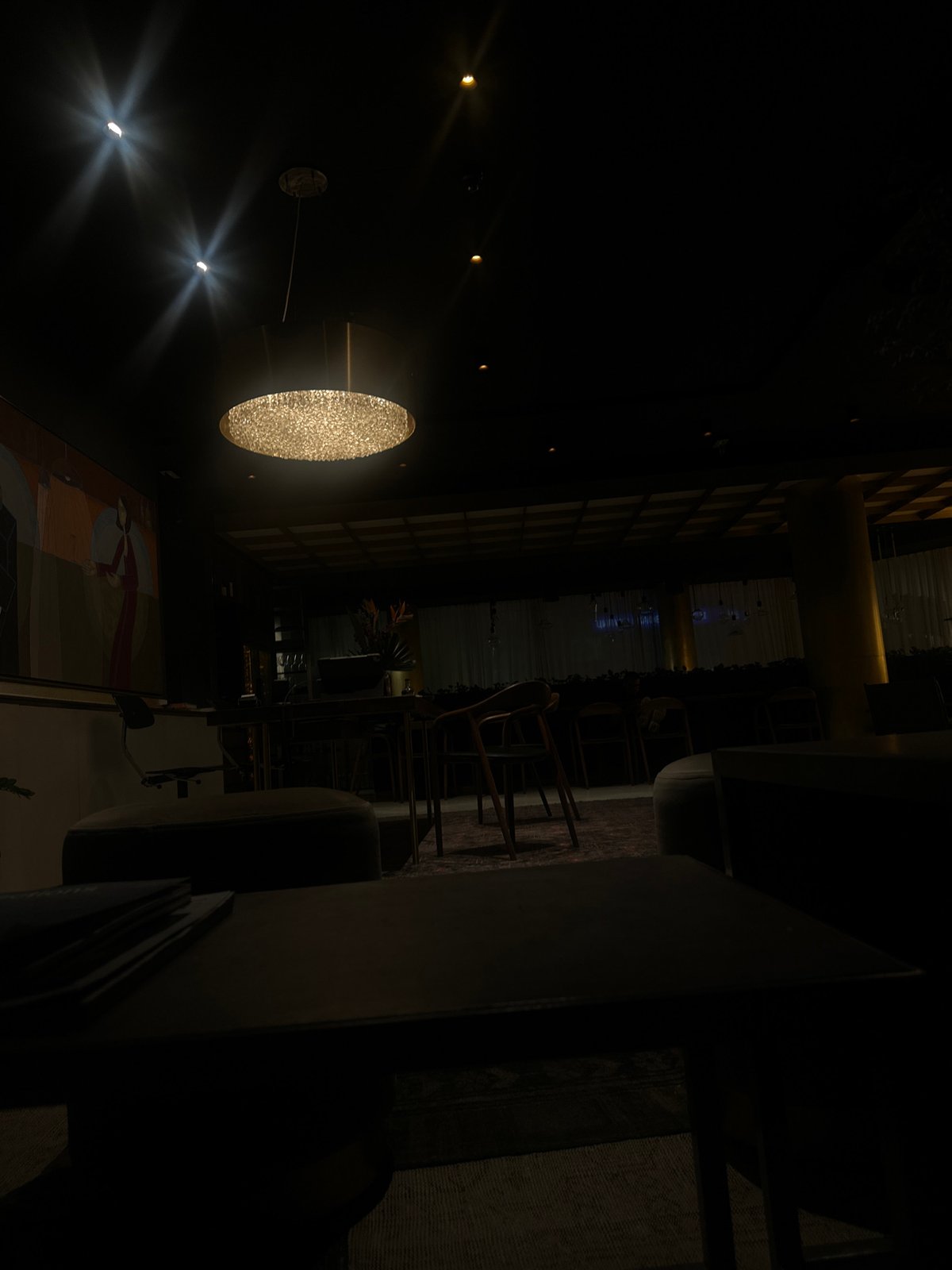Late-night dining establishment captured in Sofia, Bulgaria