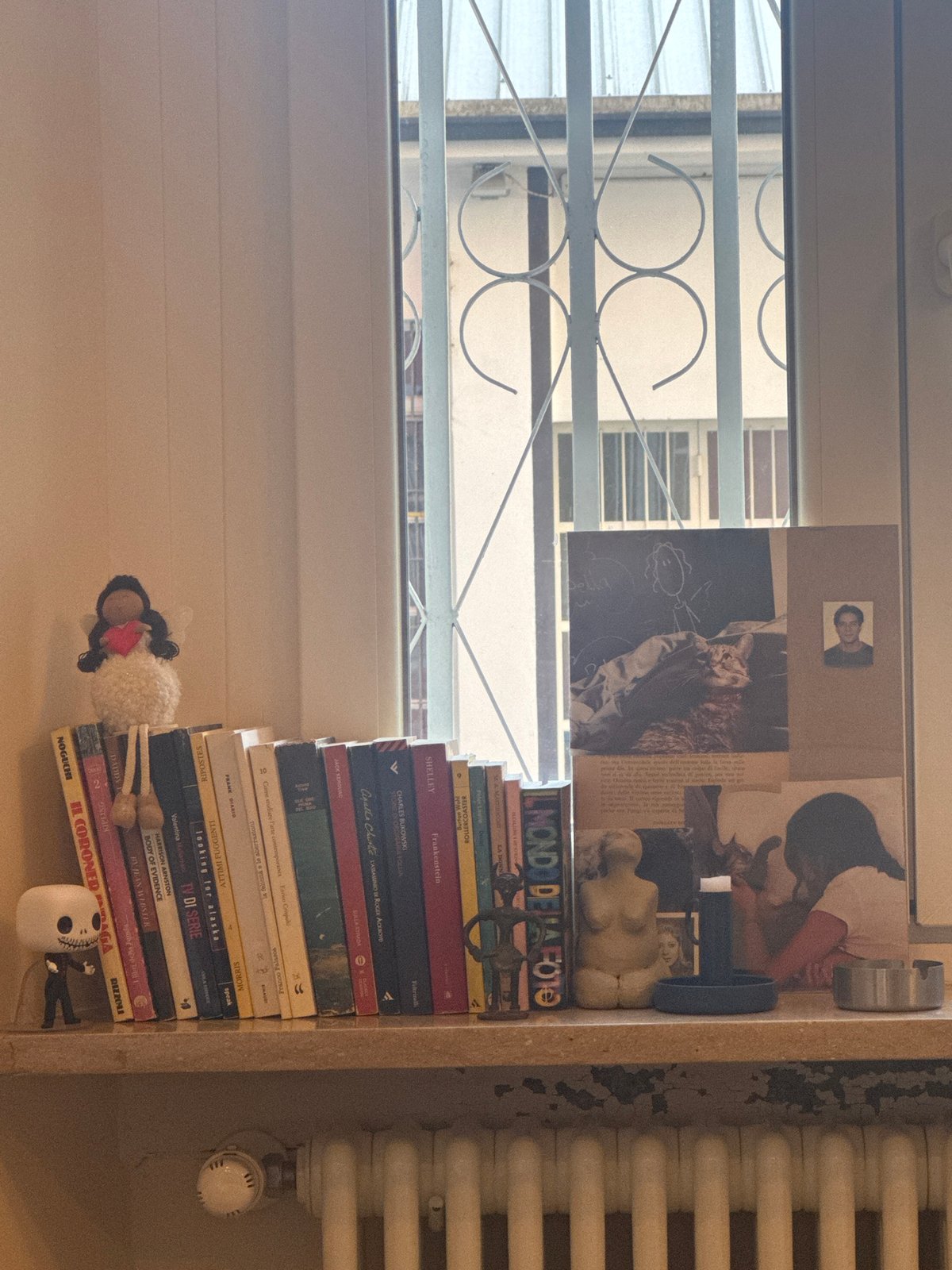 Milan students study literature and art movements Tuesday morning