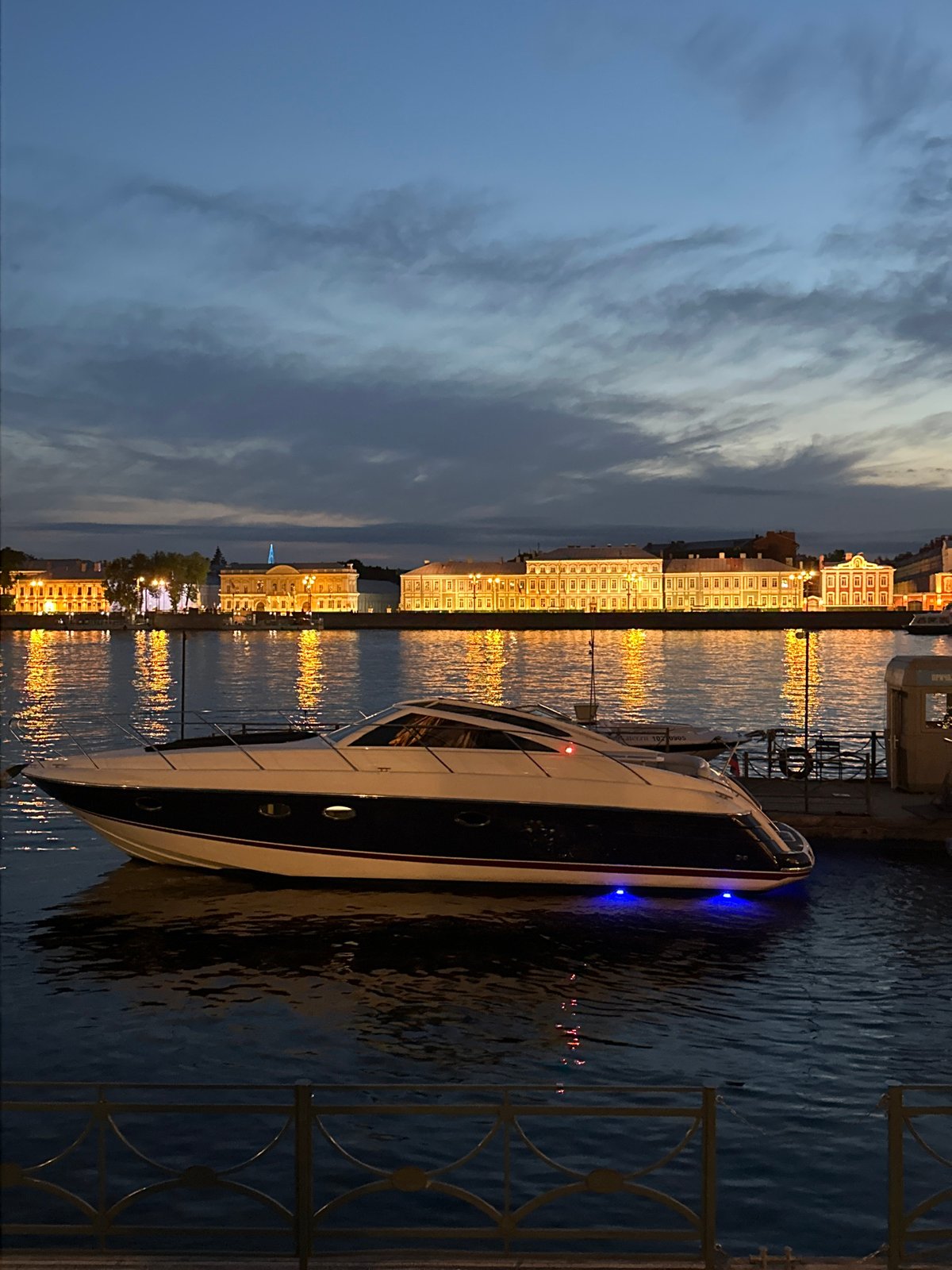 White Nights on the Neva: bridges, embankments, and Palace Square