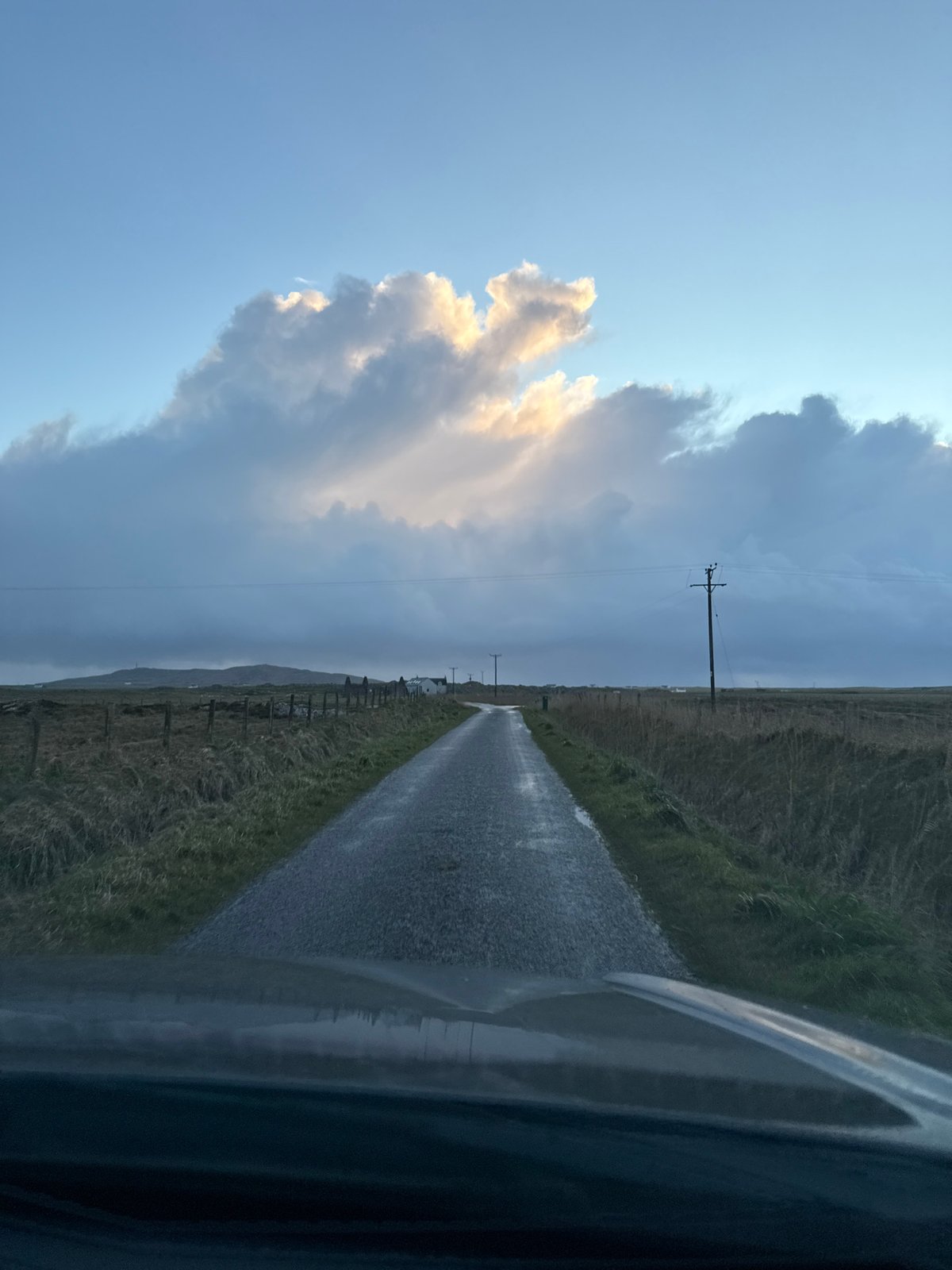 Rainy rural afternoon documented across countryside and indoor settings