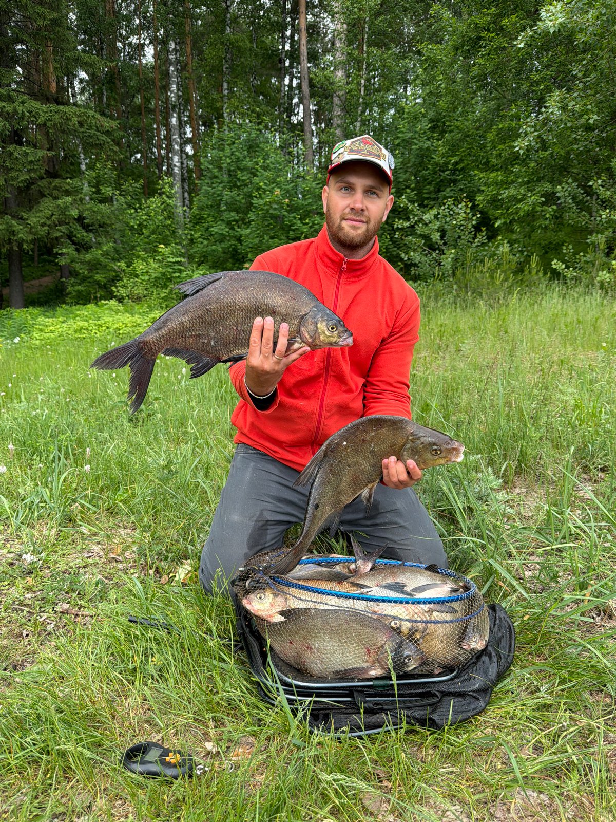 Successful fishing trip yields fresh catch in Chaikovsky, Russia