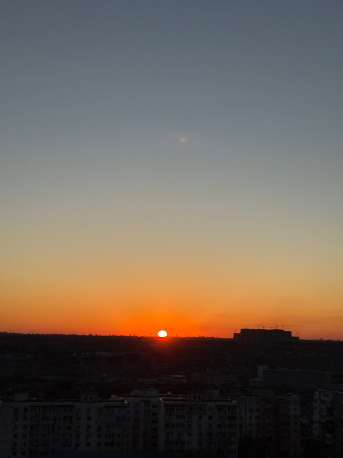 Sunset captured across multiple locations in Rostov-on-Don