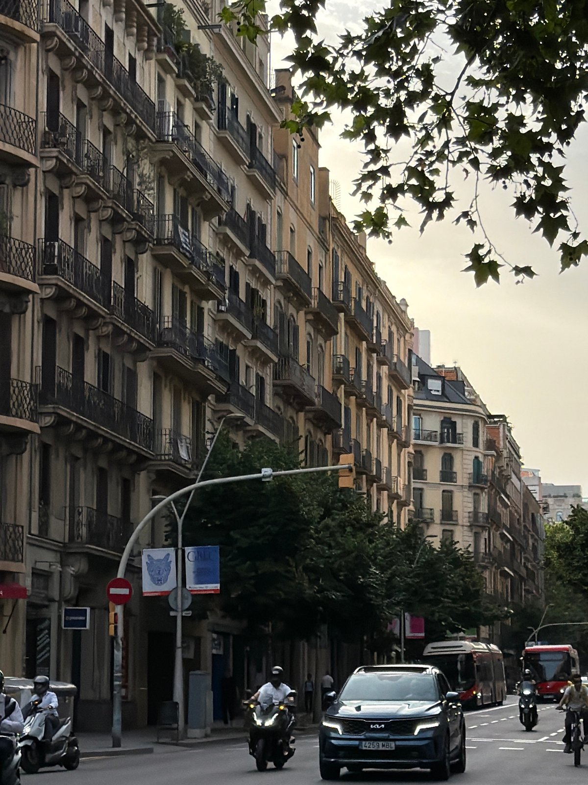 Barcelona's architectural mix, from Modernisme facades to contemporary glass