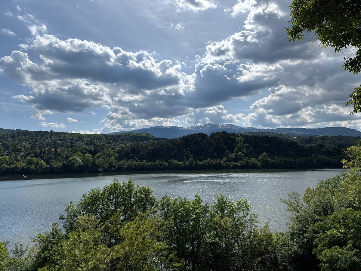 Scenic Lake Pancharevo view captured in Bulgaria