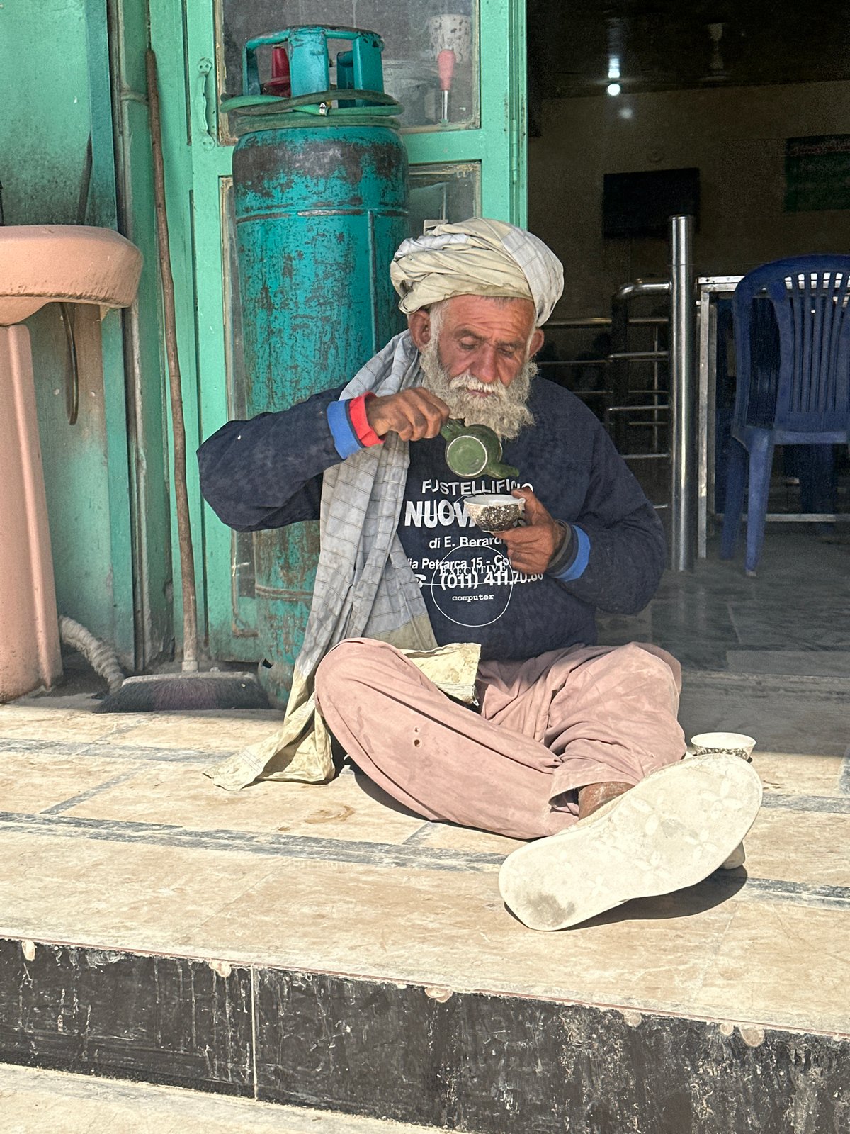 Daily life and decorated trucks in Quetta streets