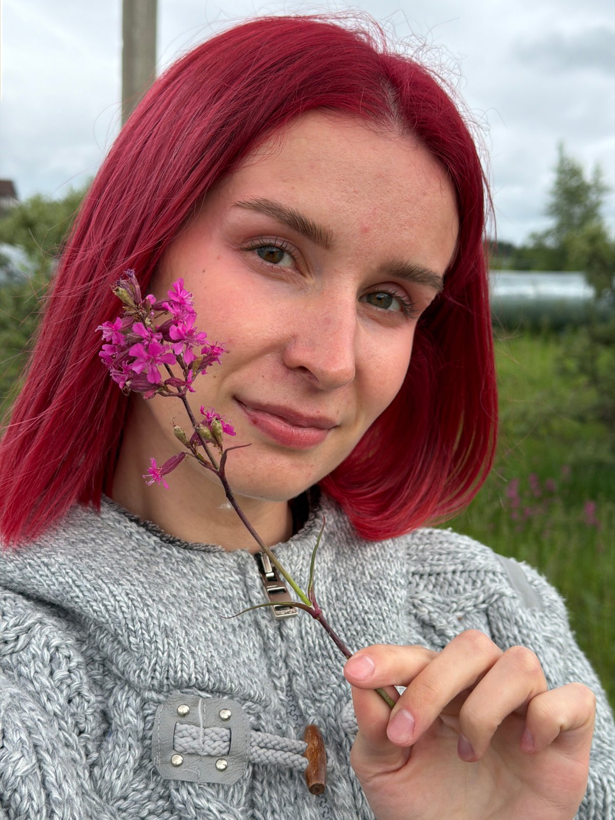 Pink-haired resident documents cats and daily life in Chaikovsky