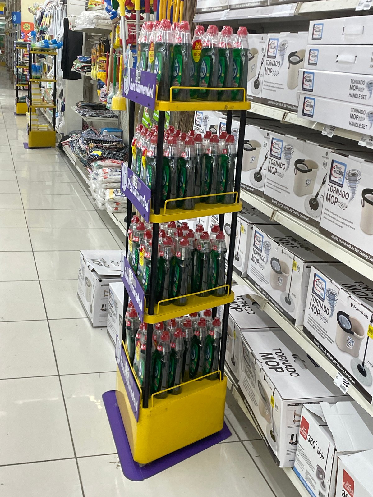 Shopper documents routine supermarket visit in Davao City