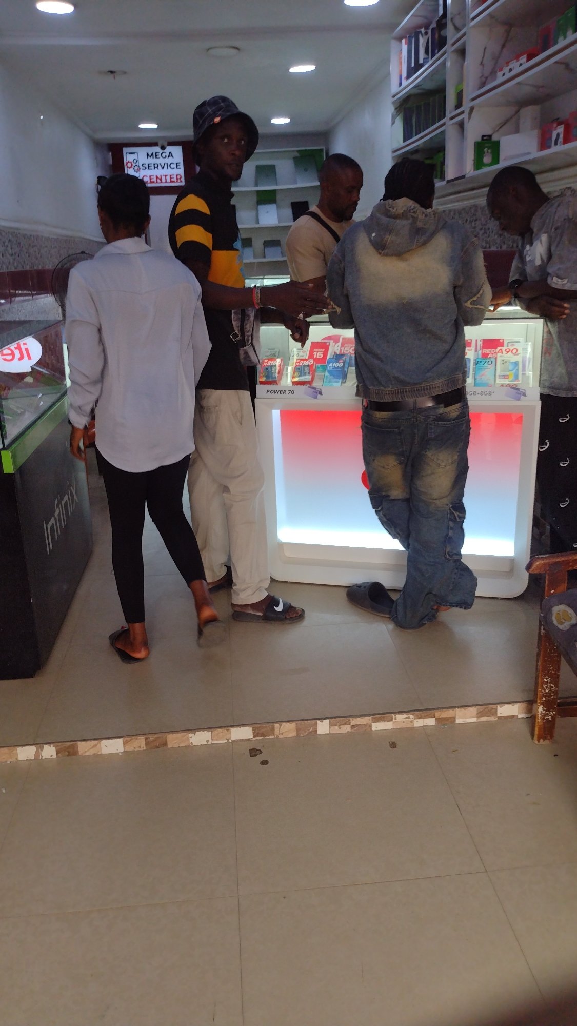 Street activity observed in Jos, Nigeria Saturday afternoon