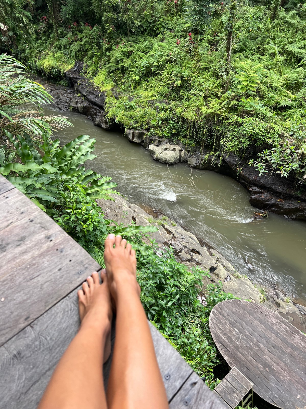 Jungle villa morning in Ubud, Bali