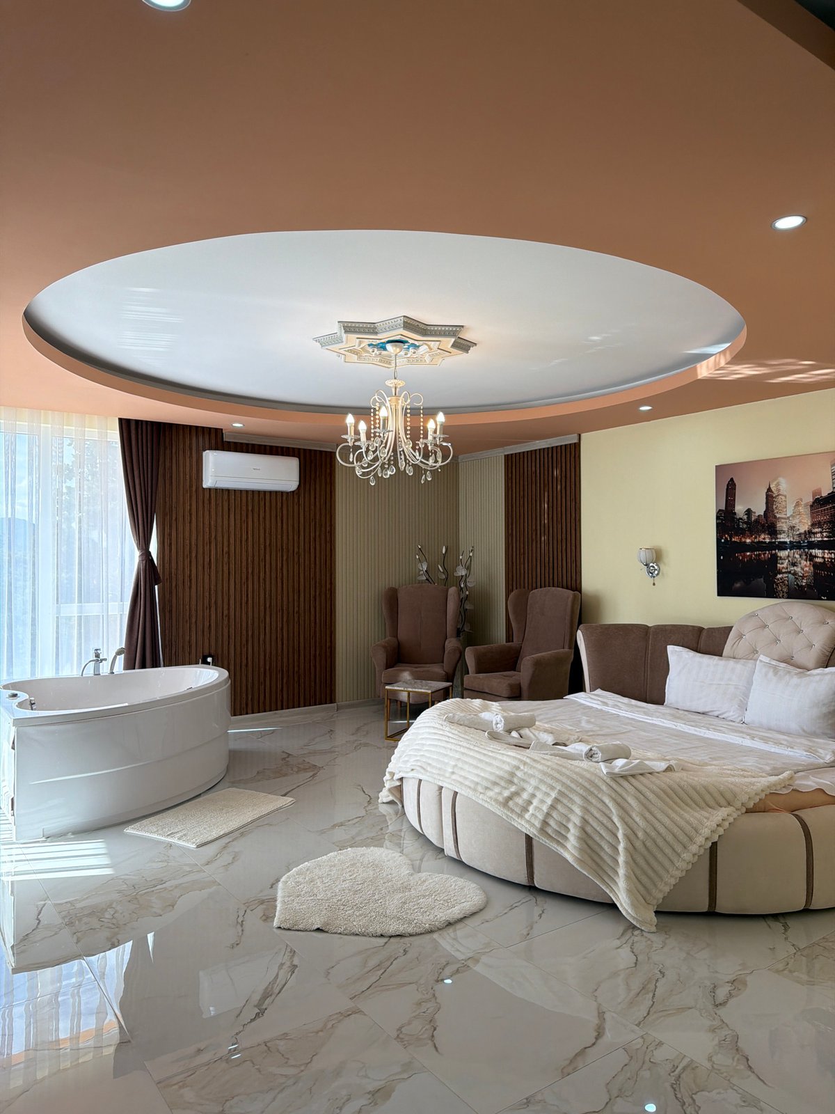 Luxury accommodations documented in Dospat, Bulgaria