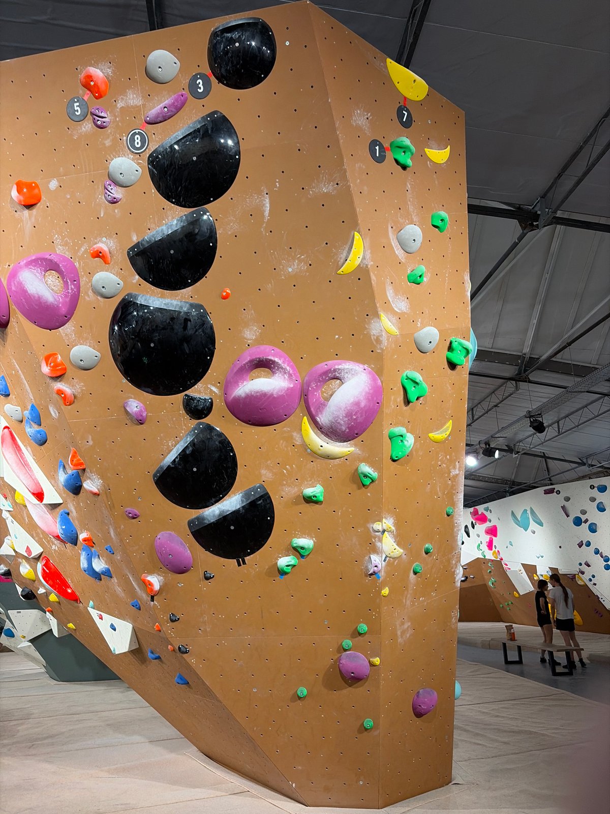 Indoor climbing gym observed in Delft, Netherlands