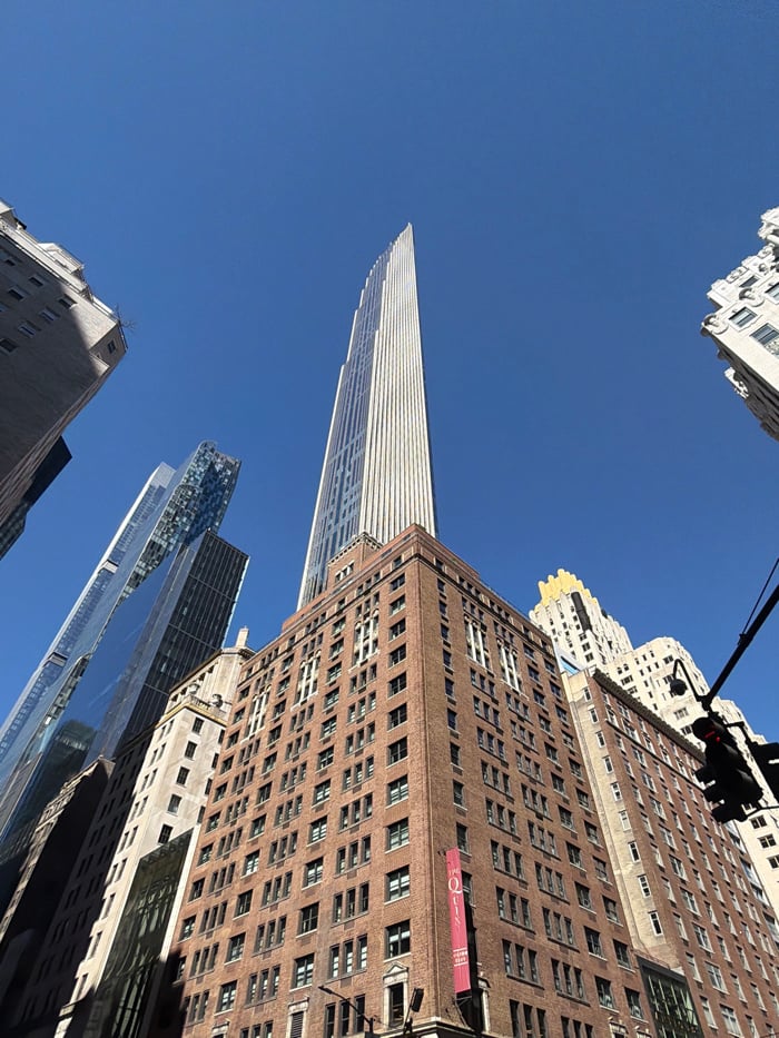 Clear skies, city life documented across Midtown Manhattan