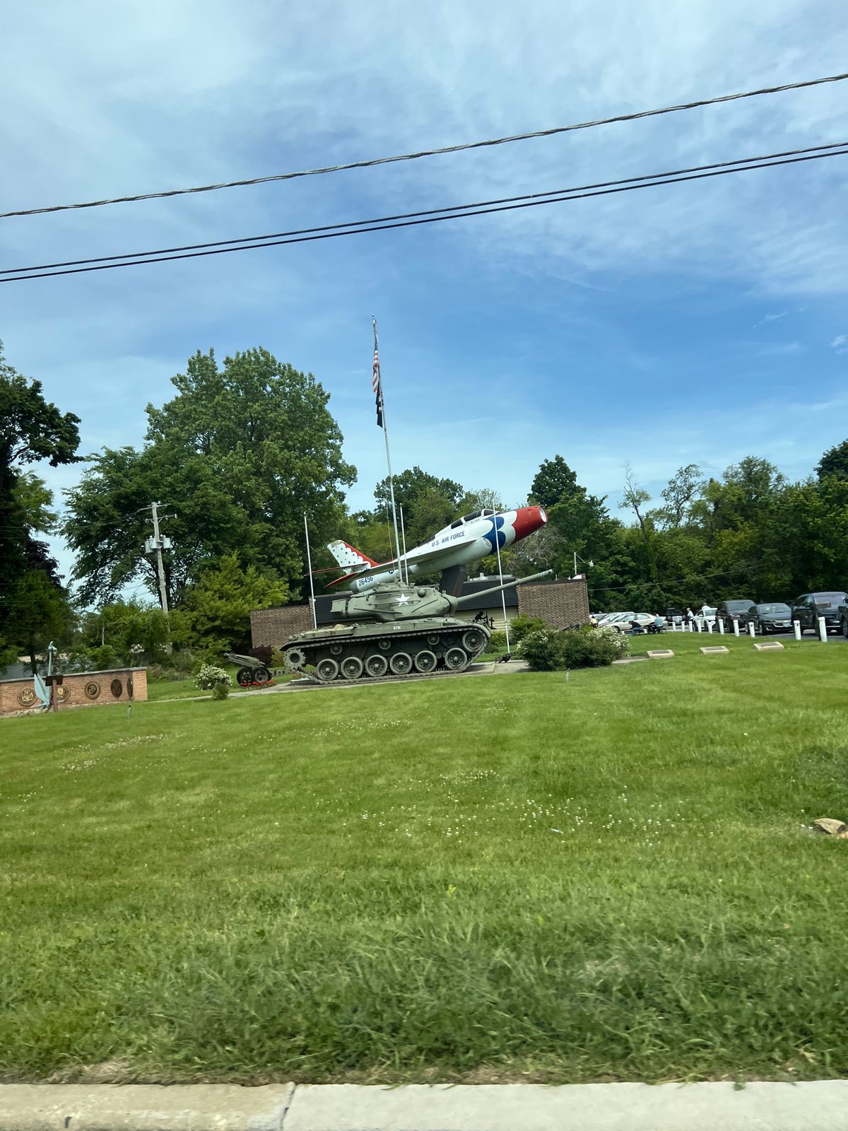 Memorial visit and drive through unknown location documented