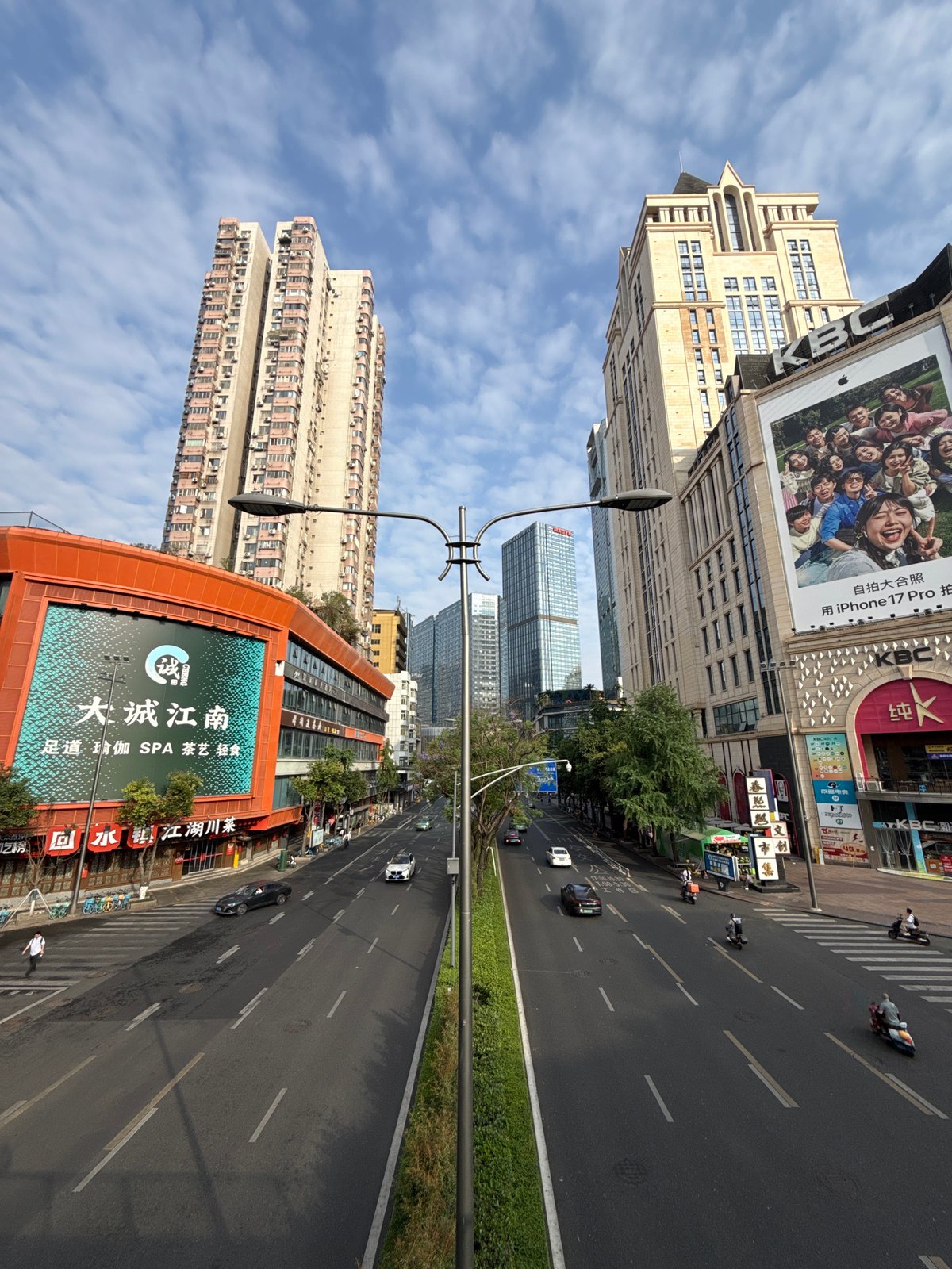 Panda sculpture spotted in Chengdu's Jinjiang District