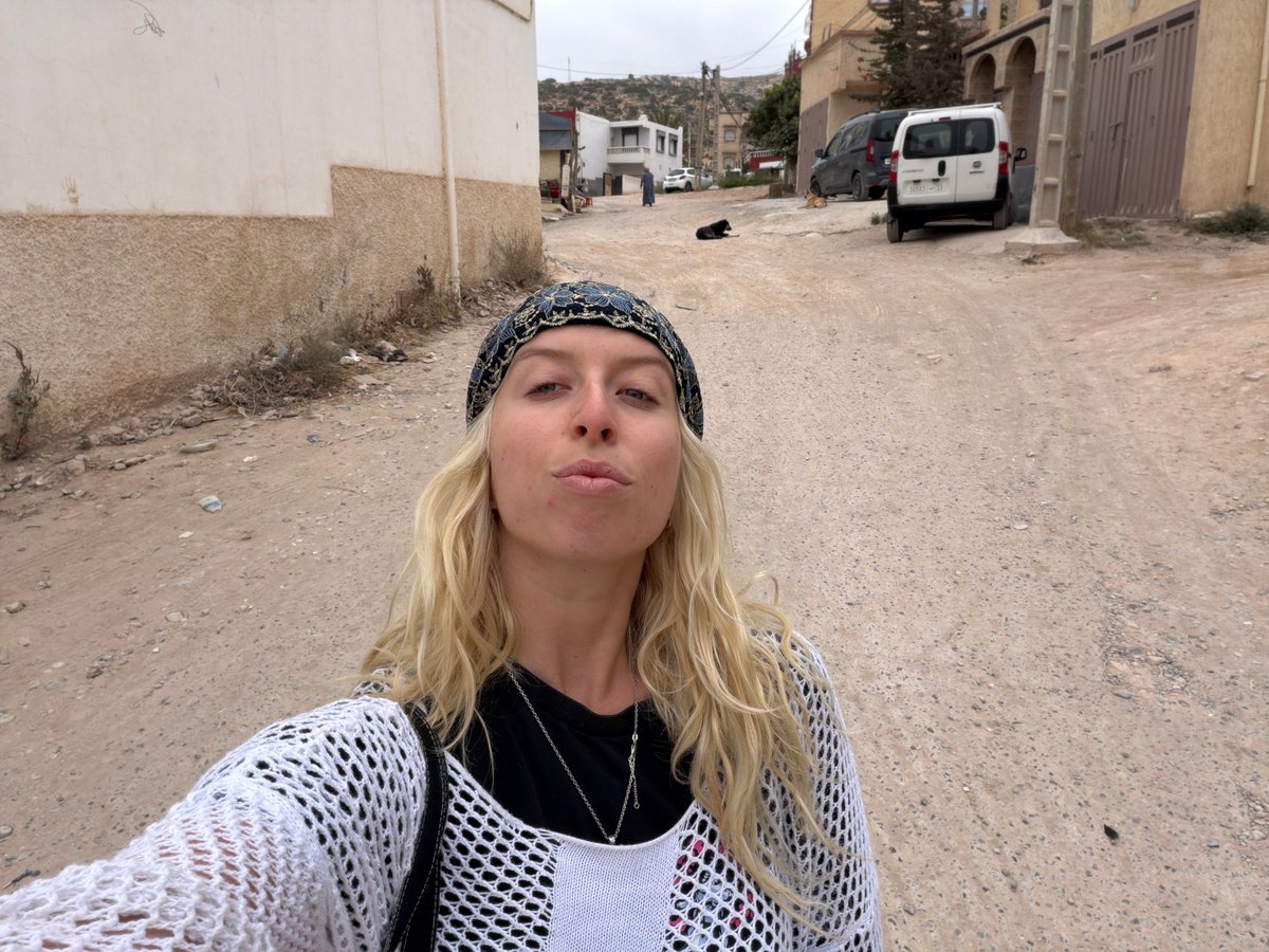 Morning walk documented through Aourir, Morocco streets and architecture
