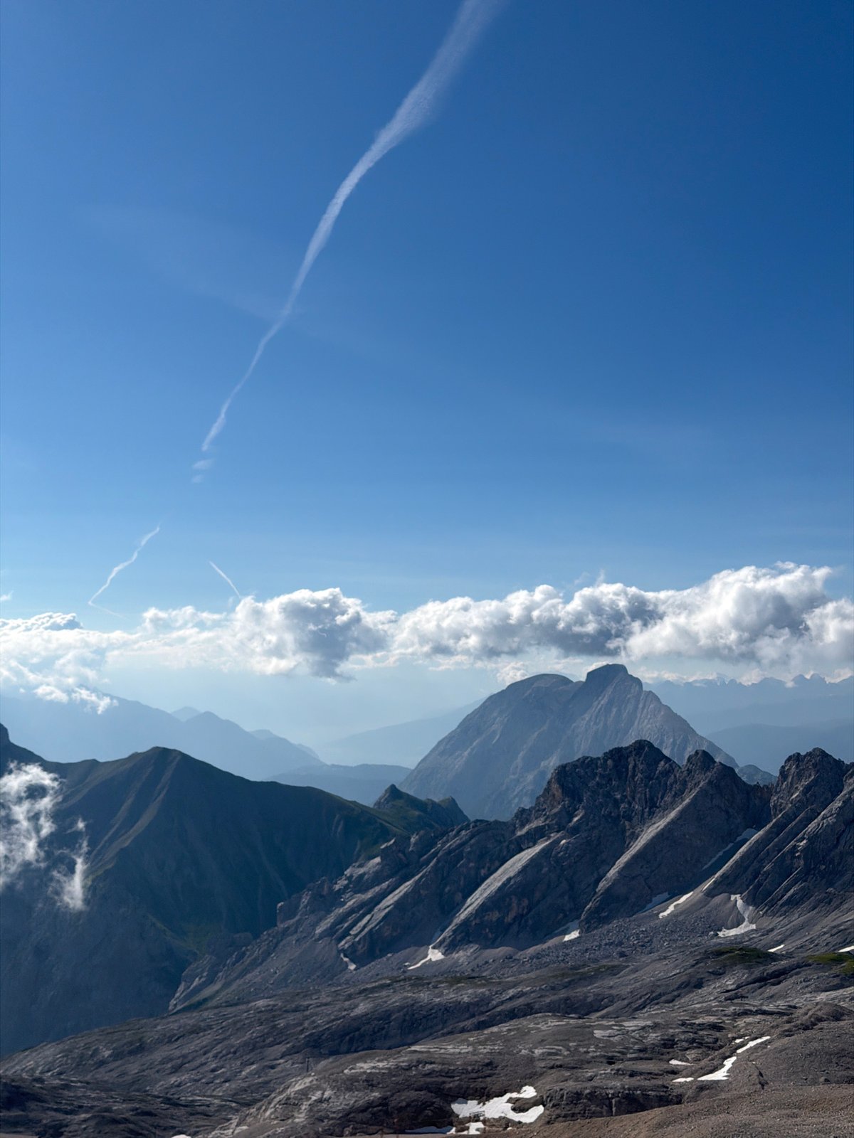 Summer morning scenes across the Garmisch-Partenkirchen Alpine terrain