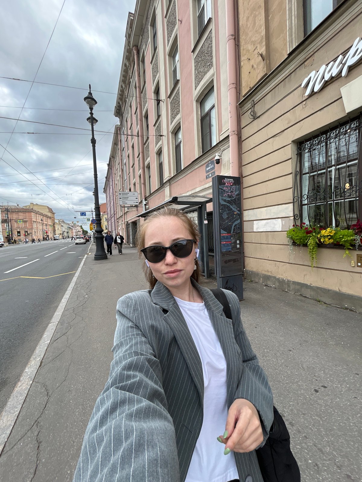 Everyday Saint Petersburg: trams, street work, and a domed church