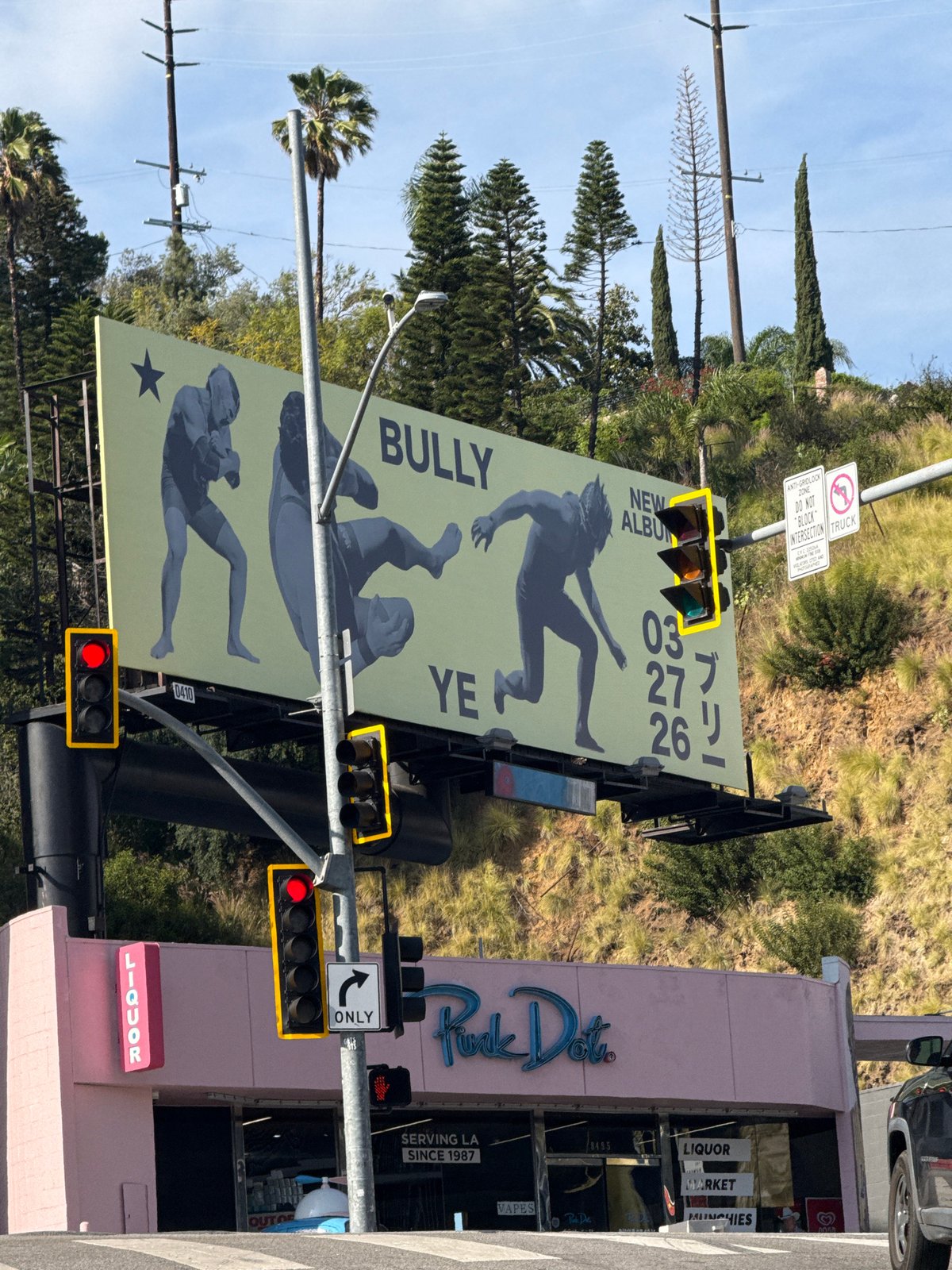 West Hollywood billboards advertise May entertainment releases