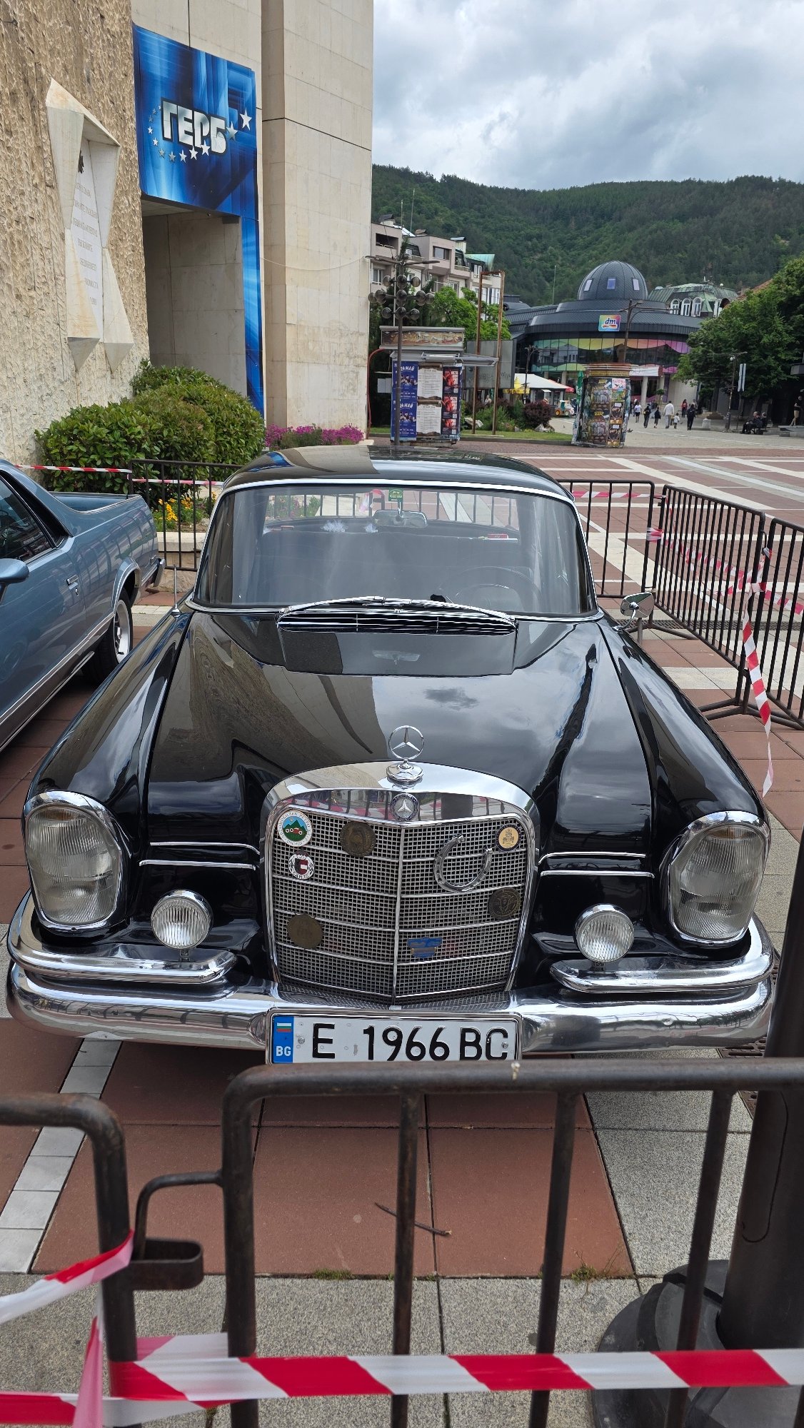 Vintage car display marks graduation celebration in Blagoevgrad