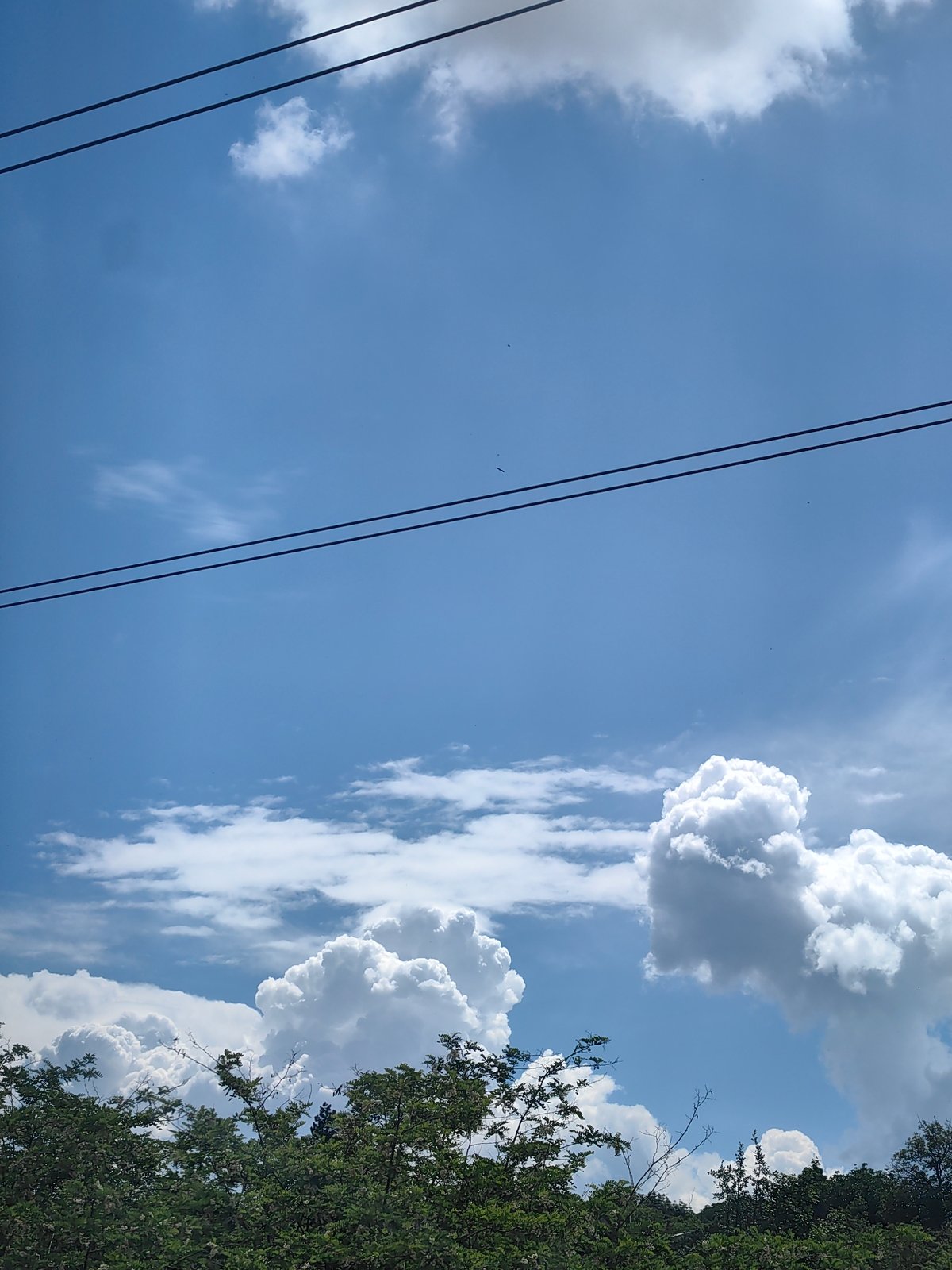 Rural Ukraine countryside documented under clear skies